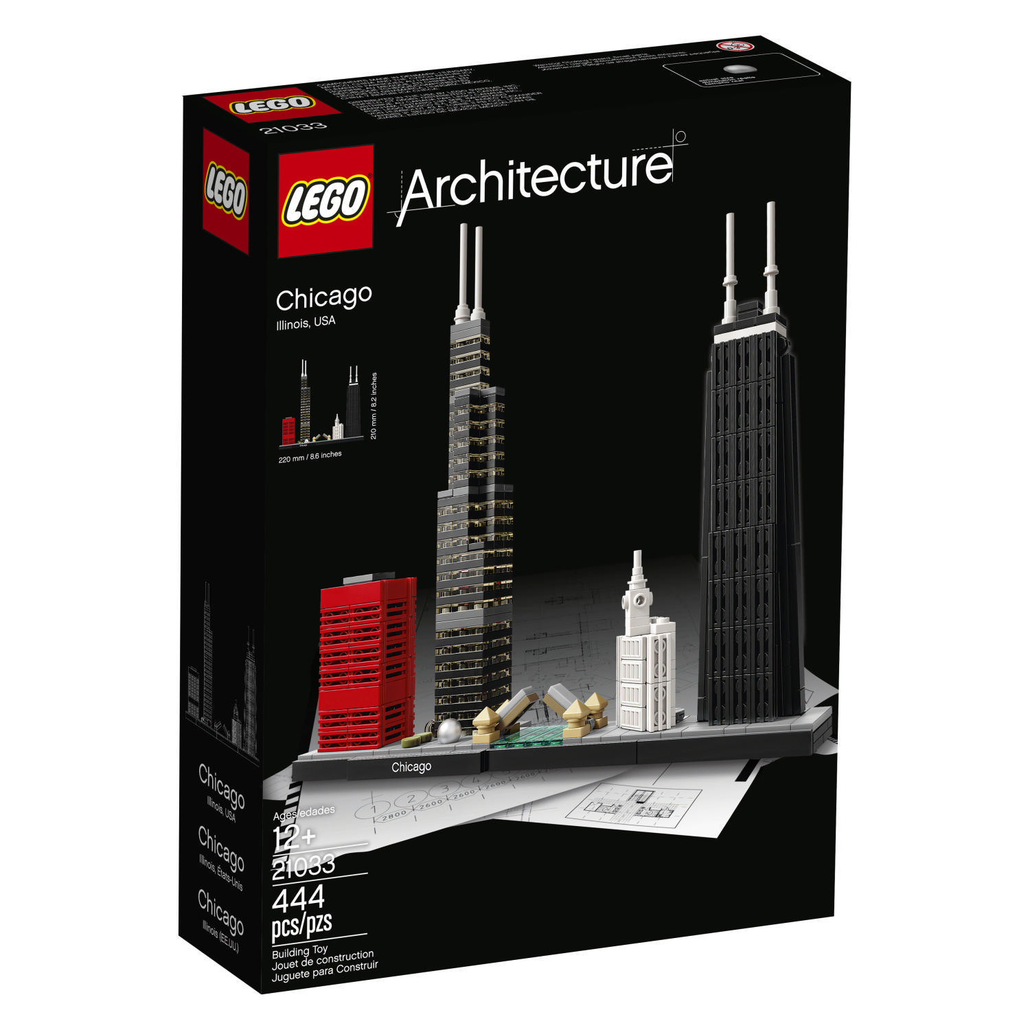 Lego Architecture 21033 Чикаго