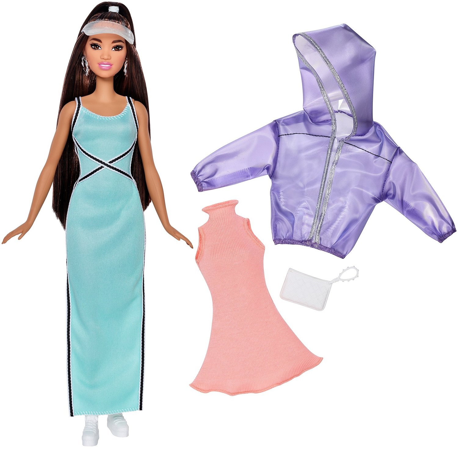 Кукла Barbie FJF71 с дополнительным комплектом одежды, 29 см