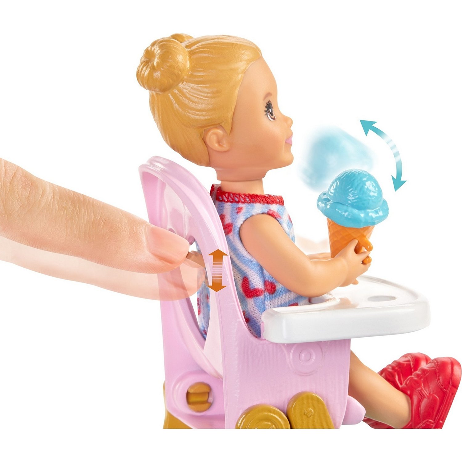 Набор Barbie GHV87 Няня Кормление