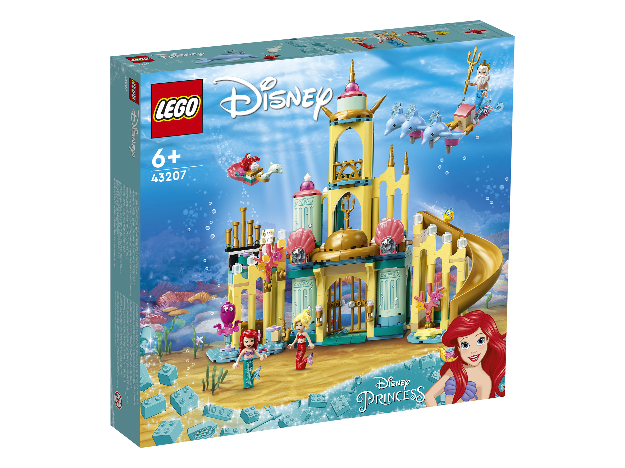 Lego Disney Princess 43207 Подводный дворец Ариэль