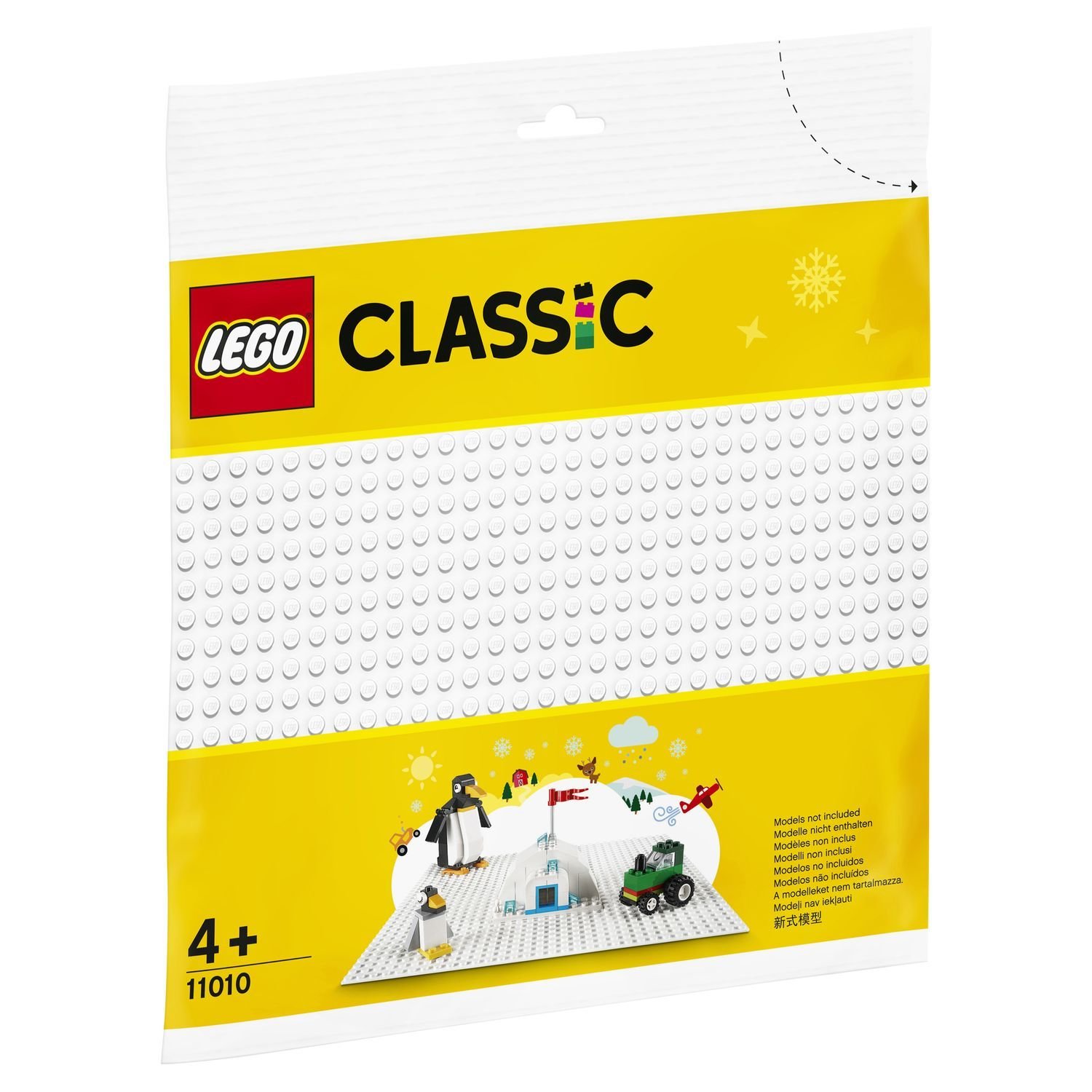 Lego Classic 11010 Белая базовая пластина