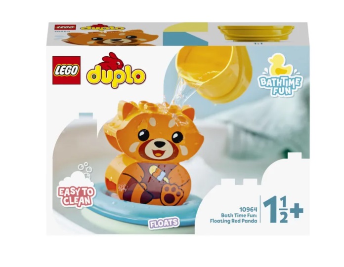 Lego Duplo 10964 Приключения в ванной Красная панда на плоту