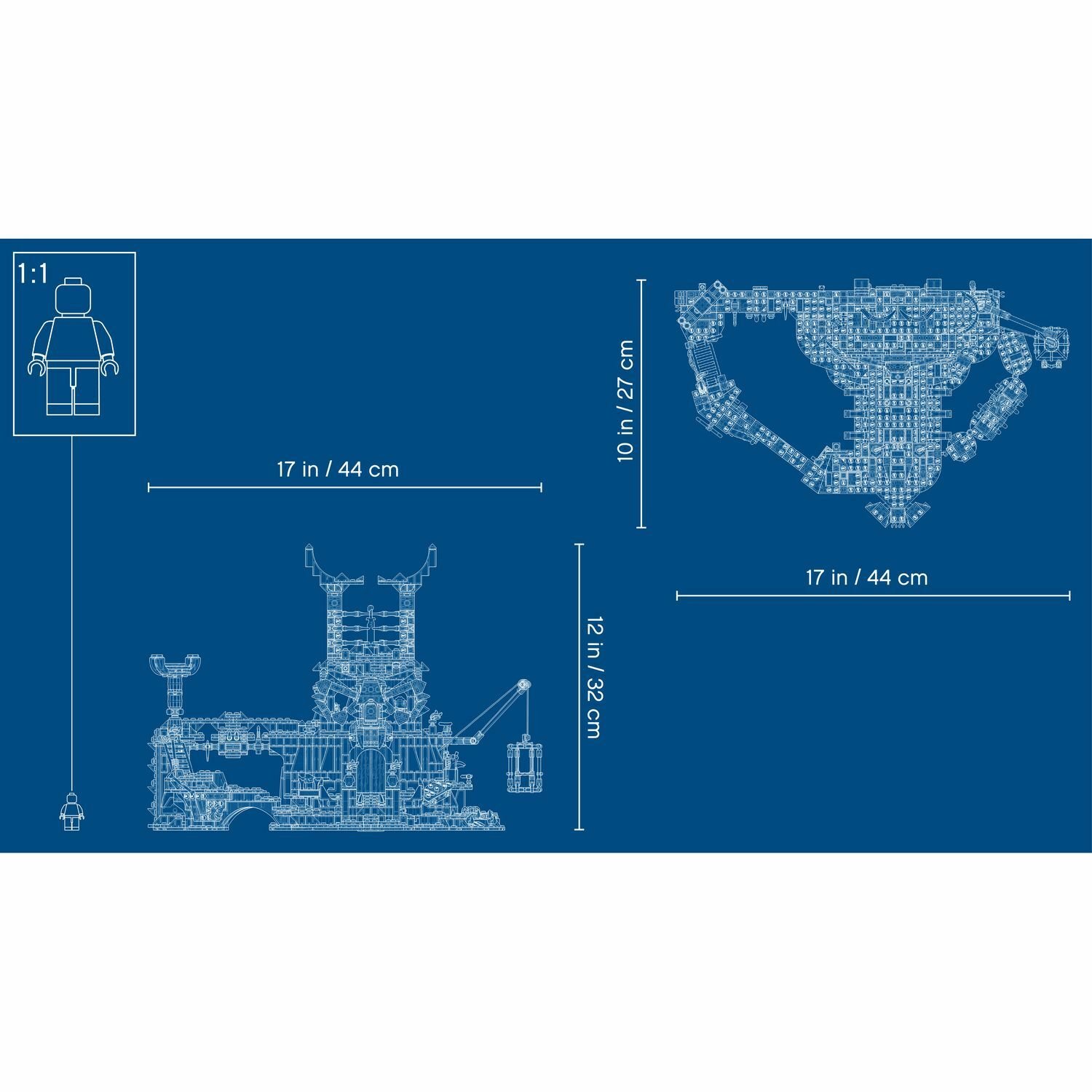 Lego Ninjago 71722 Подземелье колдуна-скелета