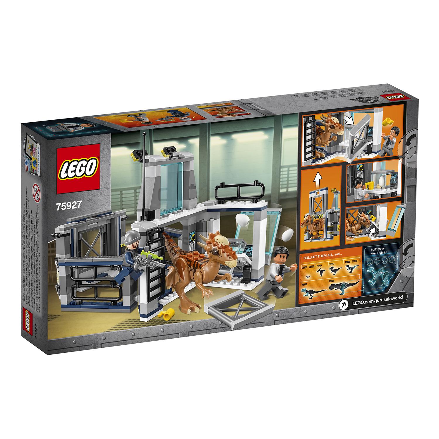 Lego Jurassic World 75927 Побег стигимолоха из лаборатории