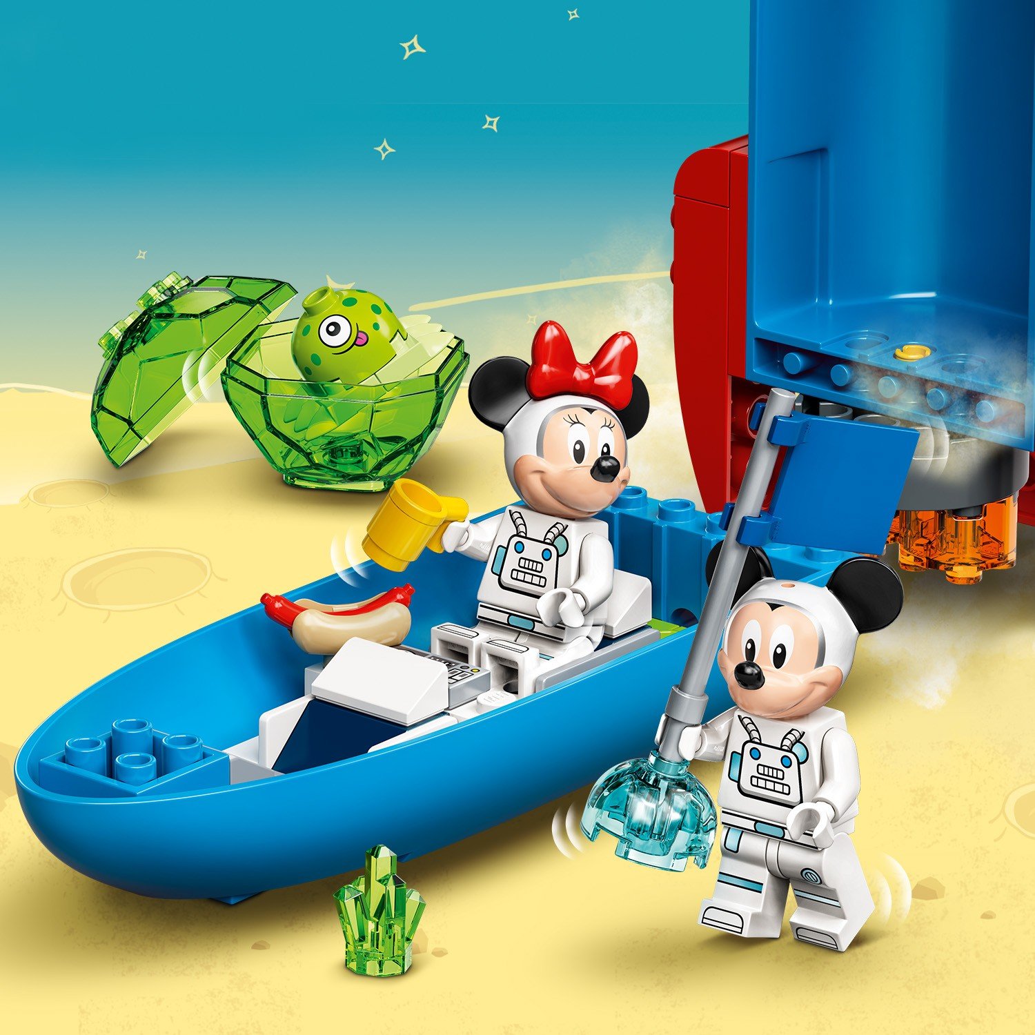 Lego Disney 10774 Mickey and Friends Космическая ракета Микки и Минни