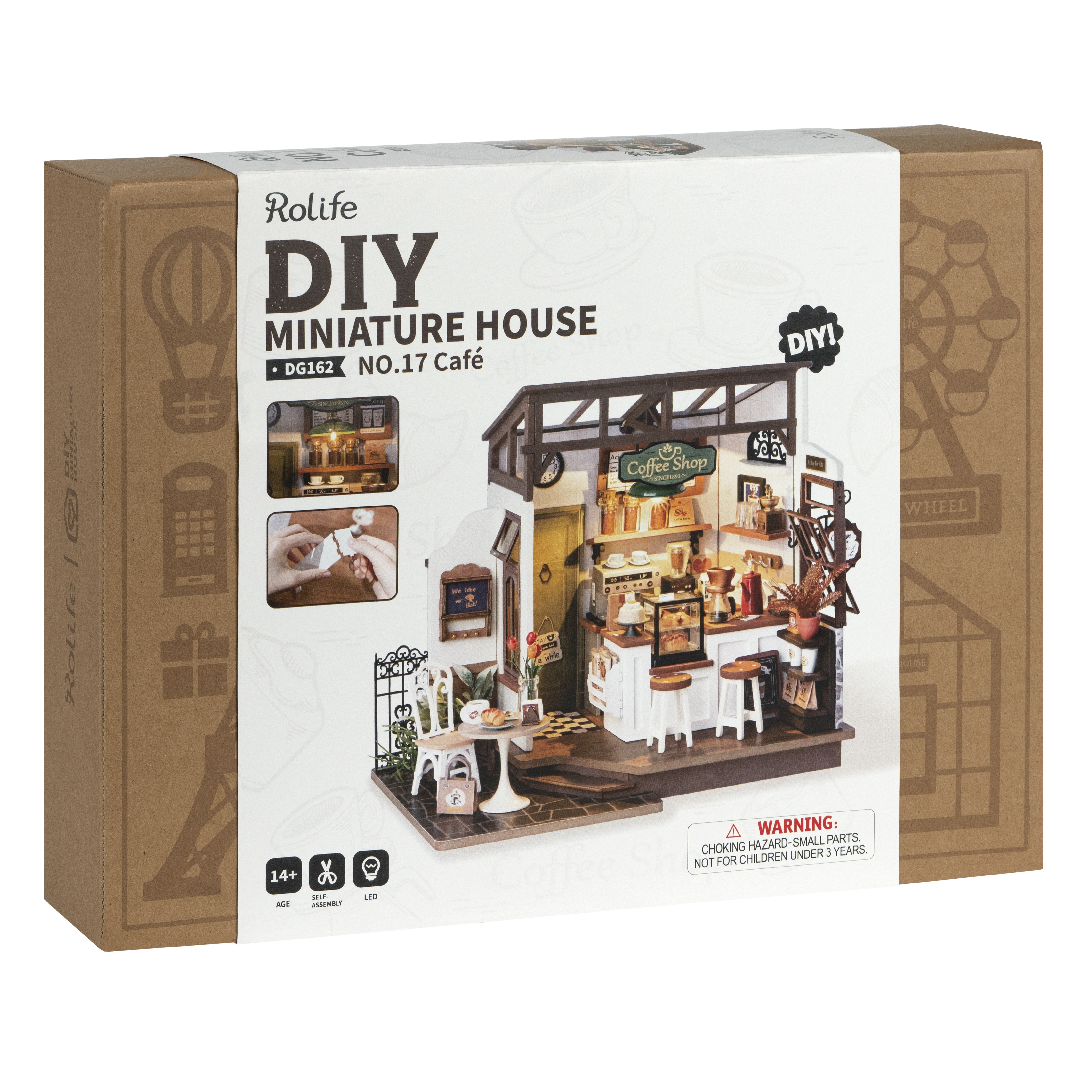 Румбокс Rolife Кофейня арт.DG162