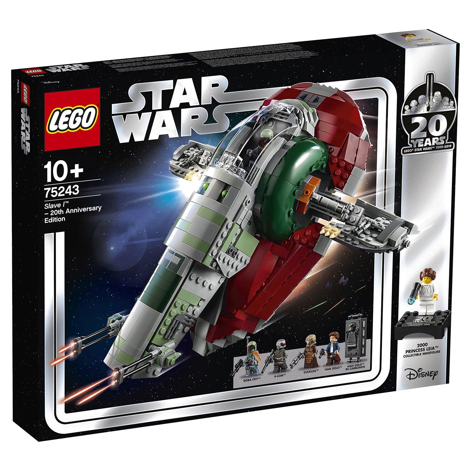Lego Star Wars 75243 Раб I выпуск к 20-летнему юбилею 75243