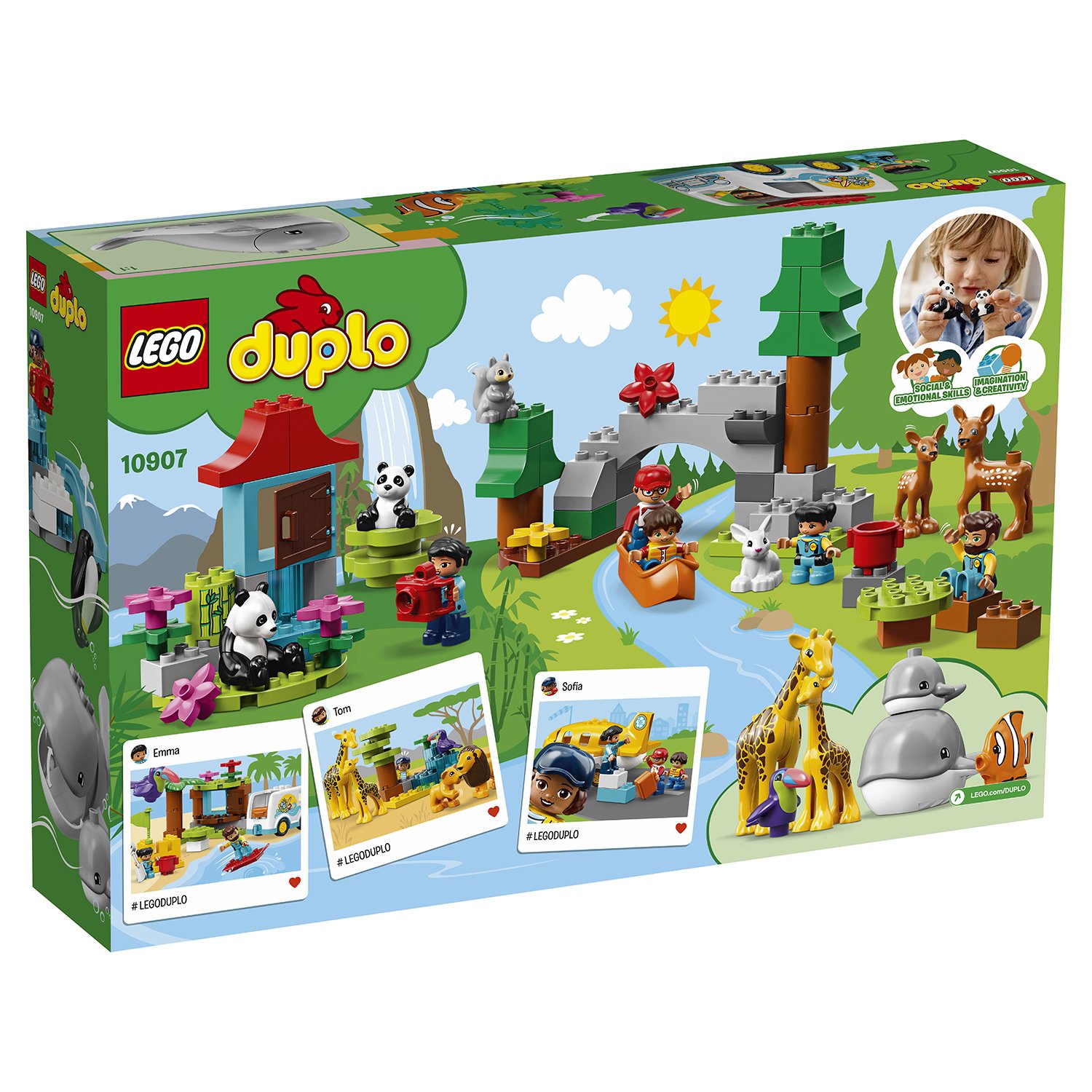 Lego Duplo 10907 Животные мира
