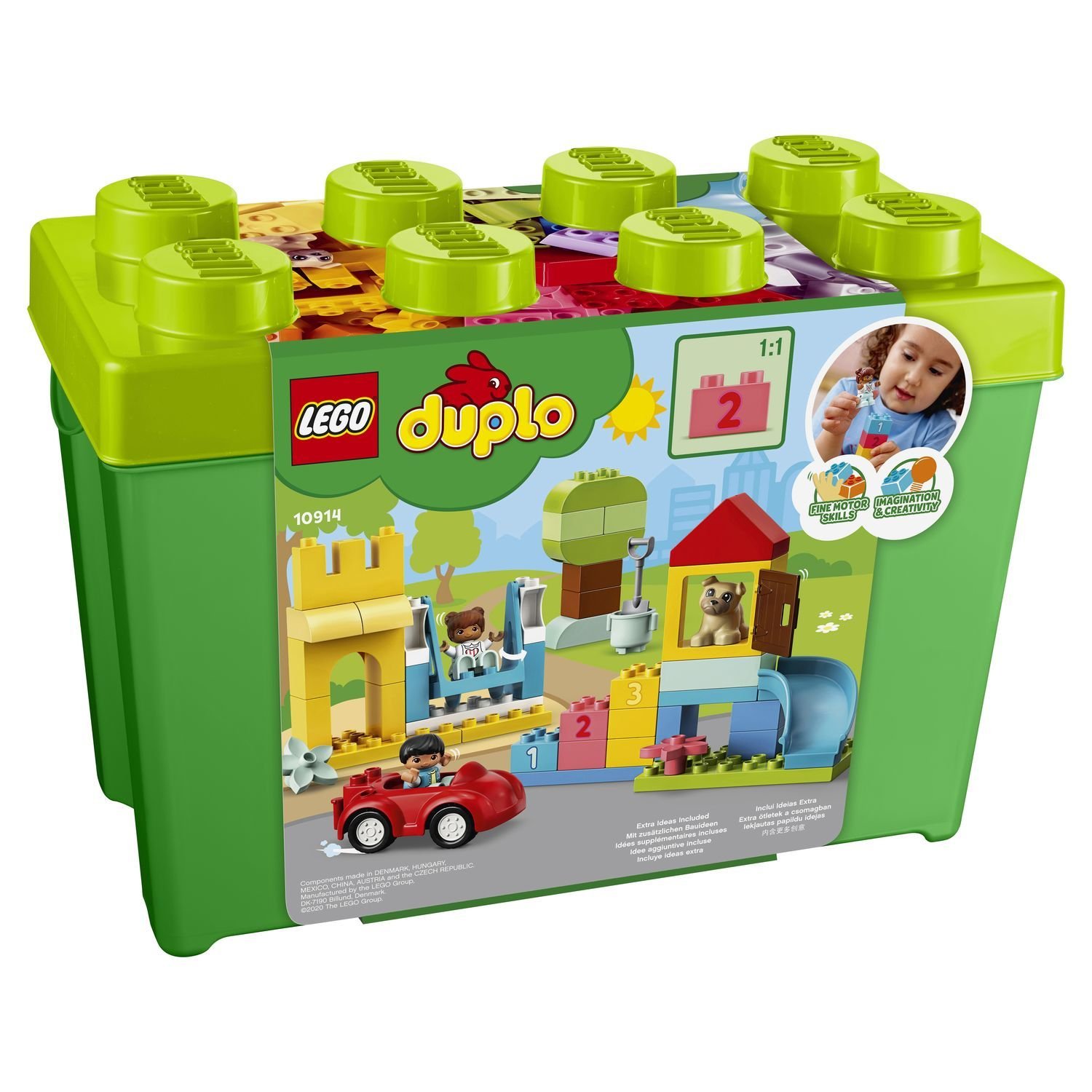 Lego Duplo 10914 Большая коробка с кубиками