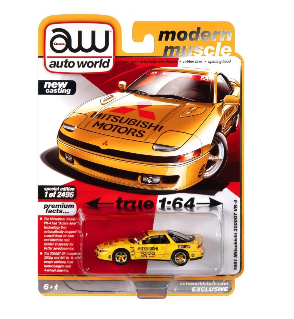 Машинка Auto World 1991 Mitsubishi 3000GT VR-4