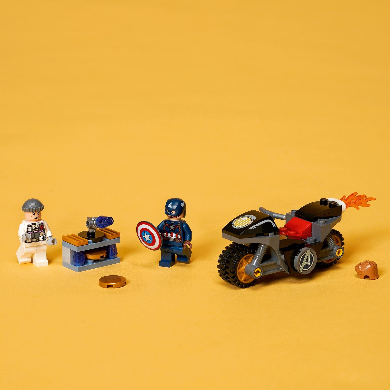 Lego Super Heroes 76189 Avengers Movie 4 Битва Капитана Америка с Гидрой