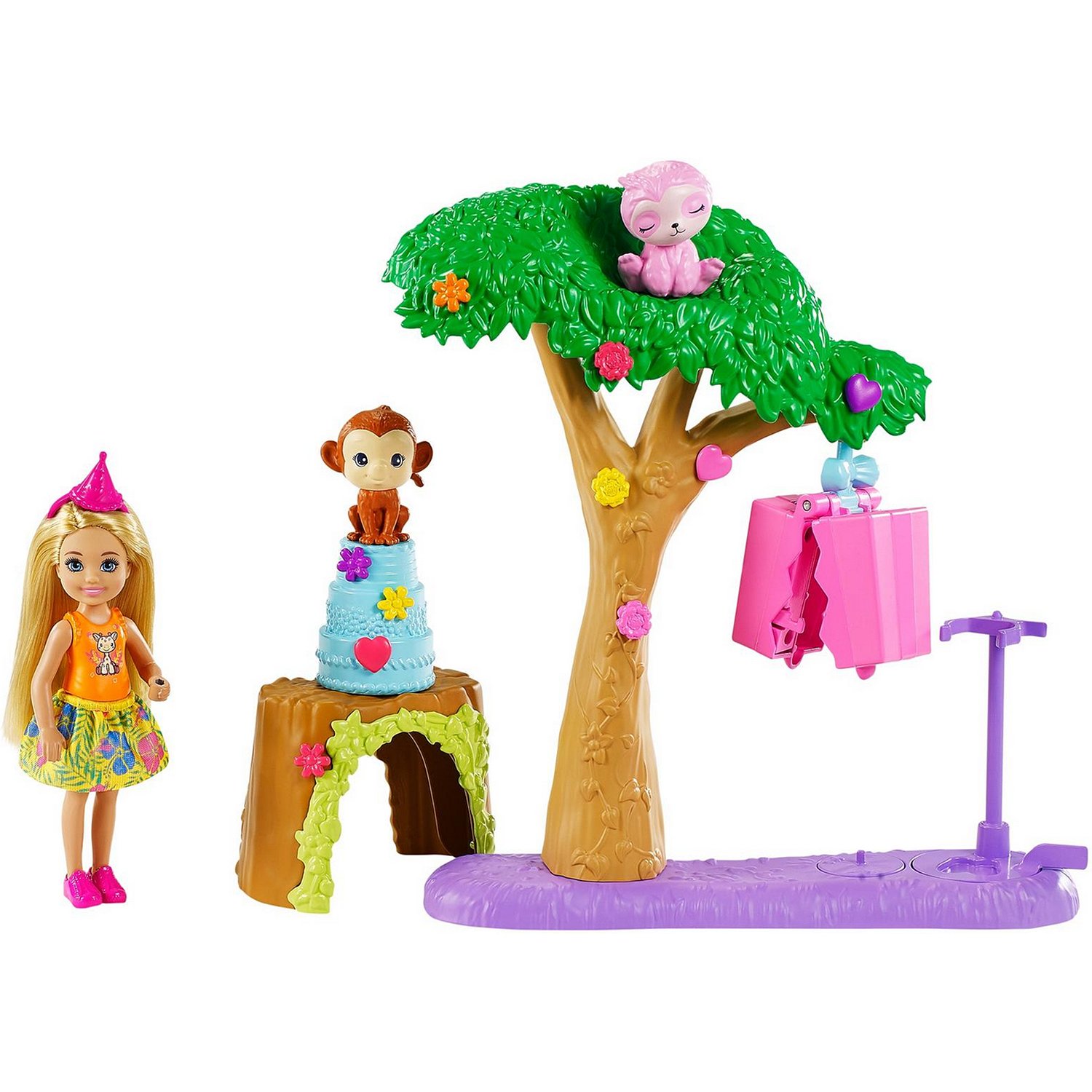 Набор Barbie GTM84 Веселая вечеринка Челси с питомцами и аксессуарами