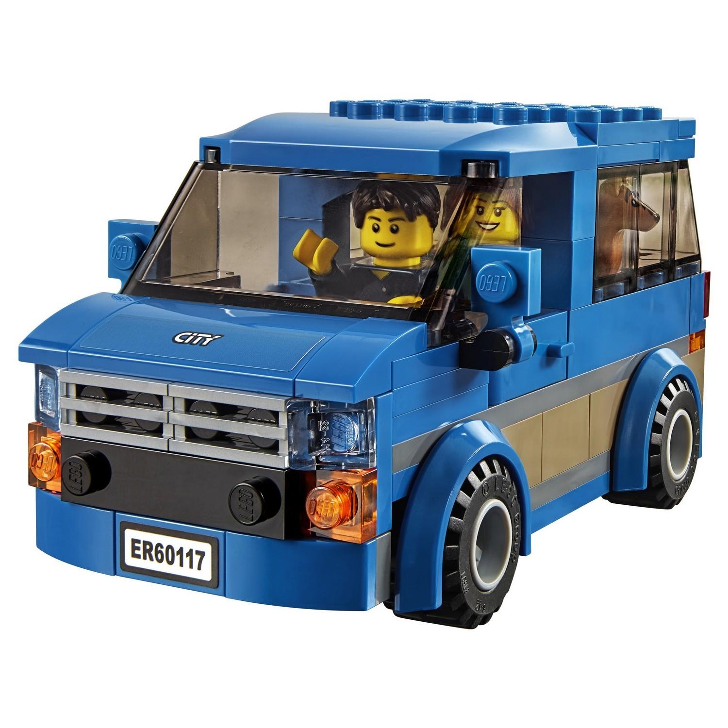 Lego City 60117 Фургон и дом на колёсах