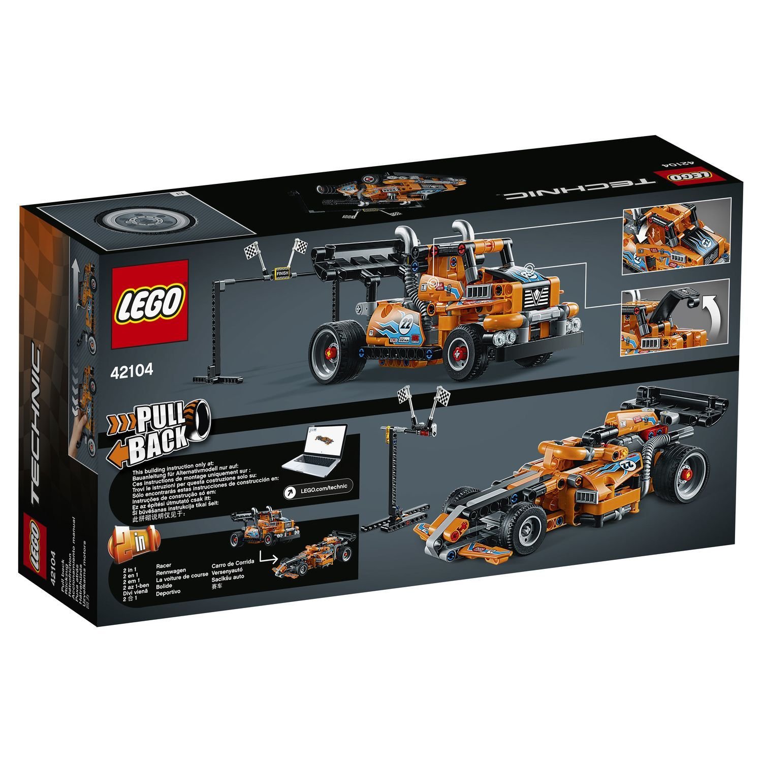 Lego Technic 42104 Гоночный грузовик