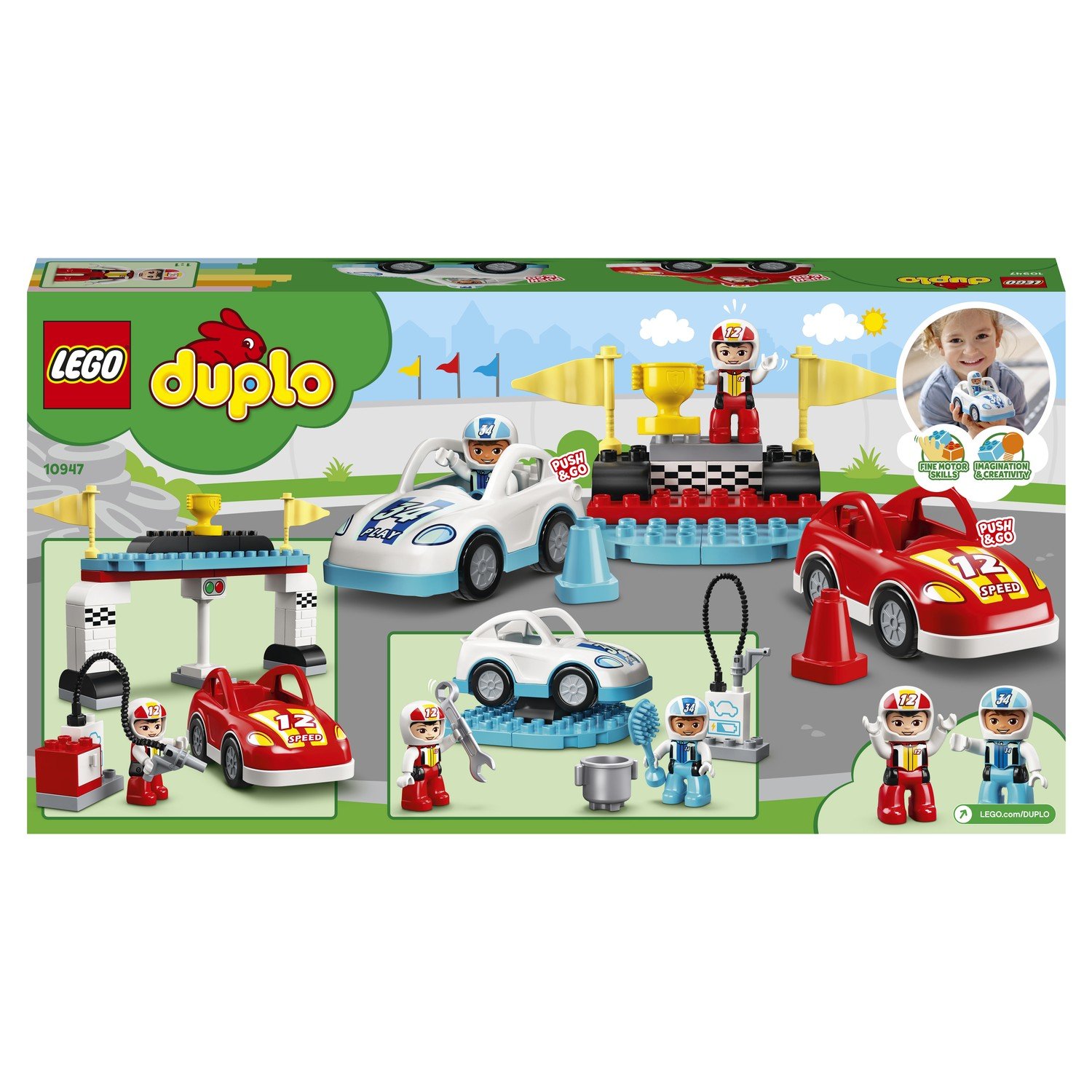 Lego Duplo 10947 Гоночные машины