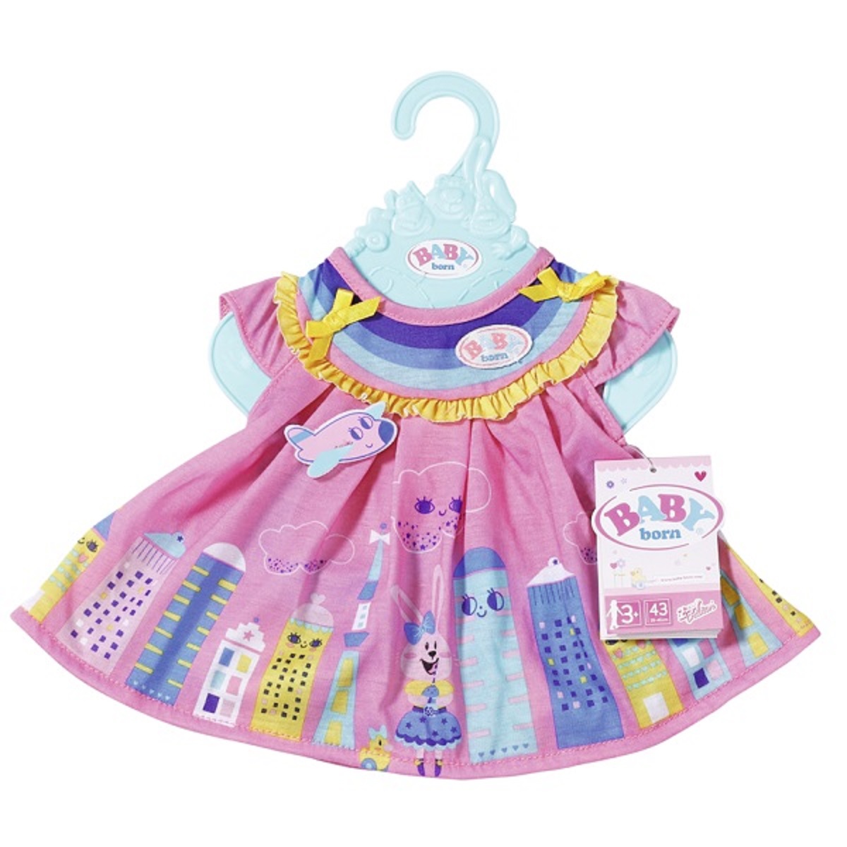 Одежда Zapf Creation Baby Born 828-243 Бэби Борн Платье, 43 см