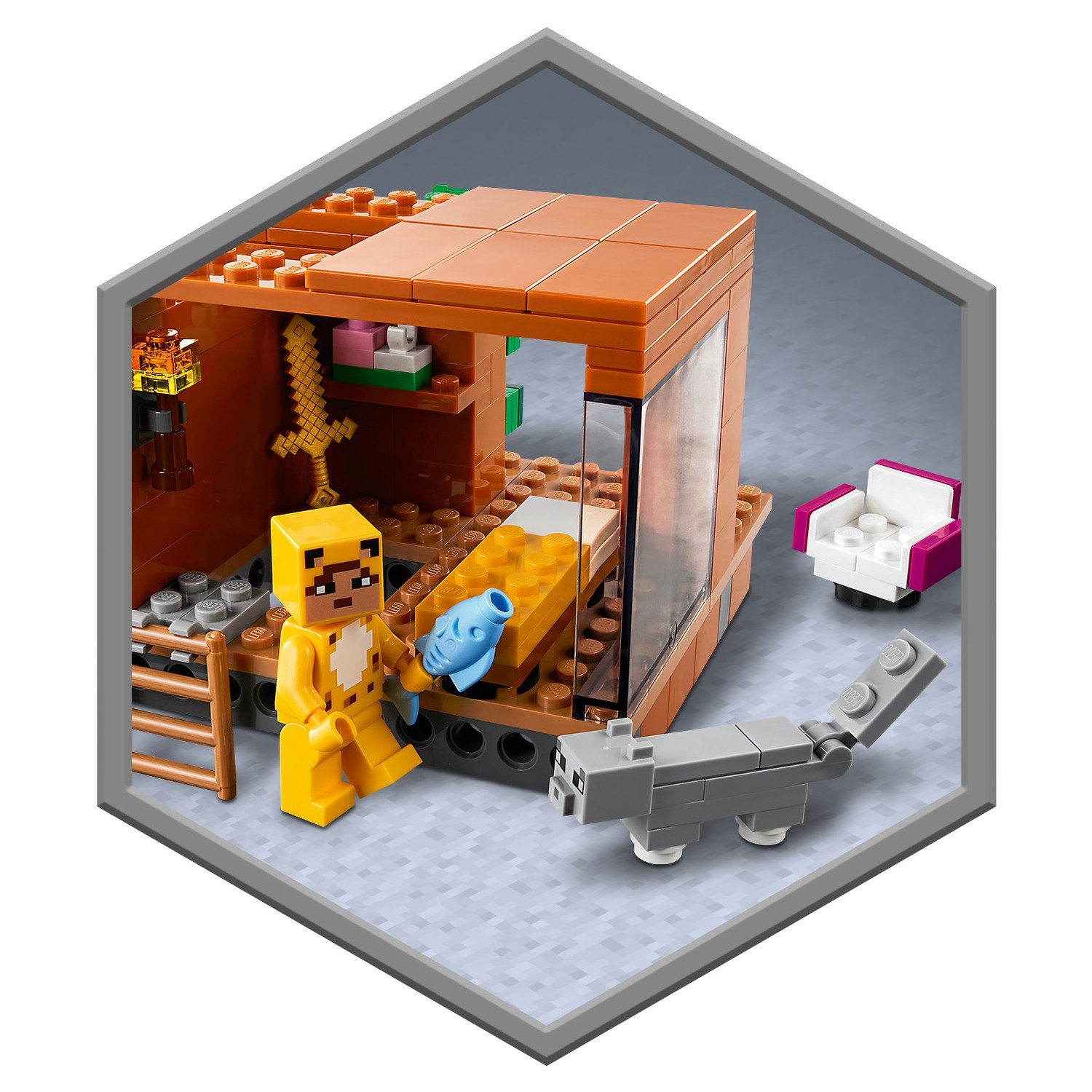 Lego Minecraft 21174 Современный домик на дереве