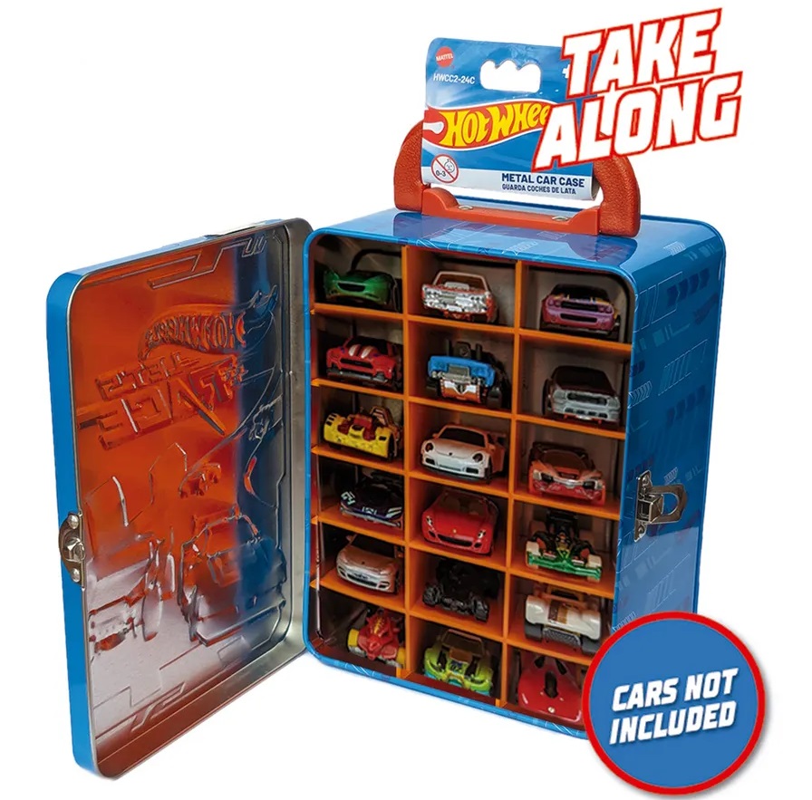 Портативный кейс для хранения 18 машинок Hot Wheels арт.HWCC2-24С