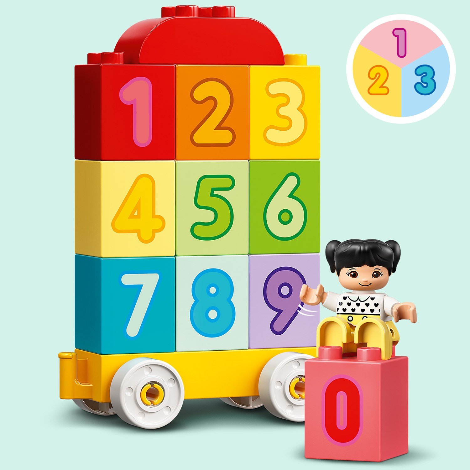 Lego Duplo 10954 Поезд с цифрами — учимся считать