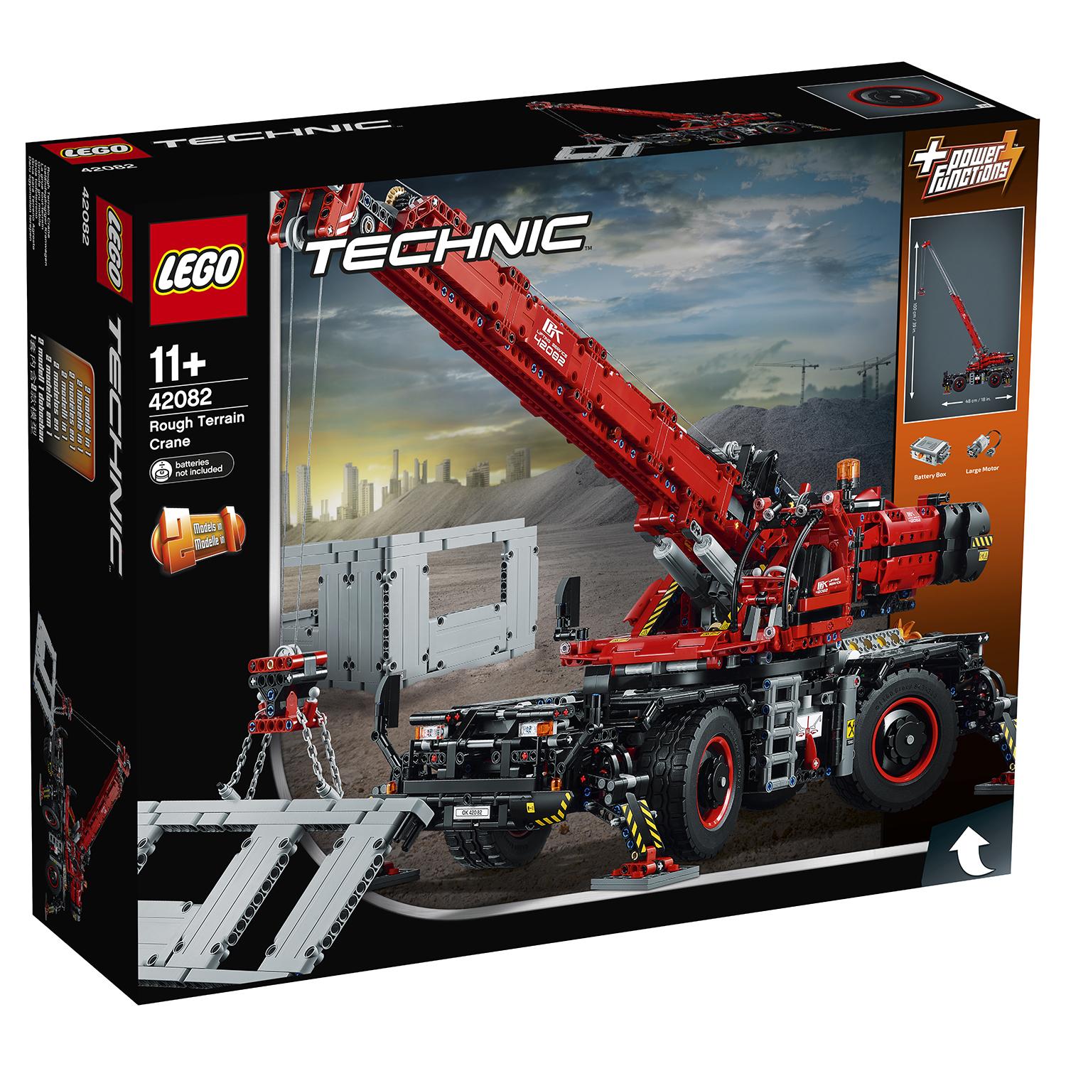 Lego Technic 42082 Подъёмный кран для пересечённой местности