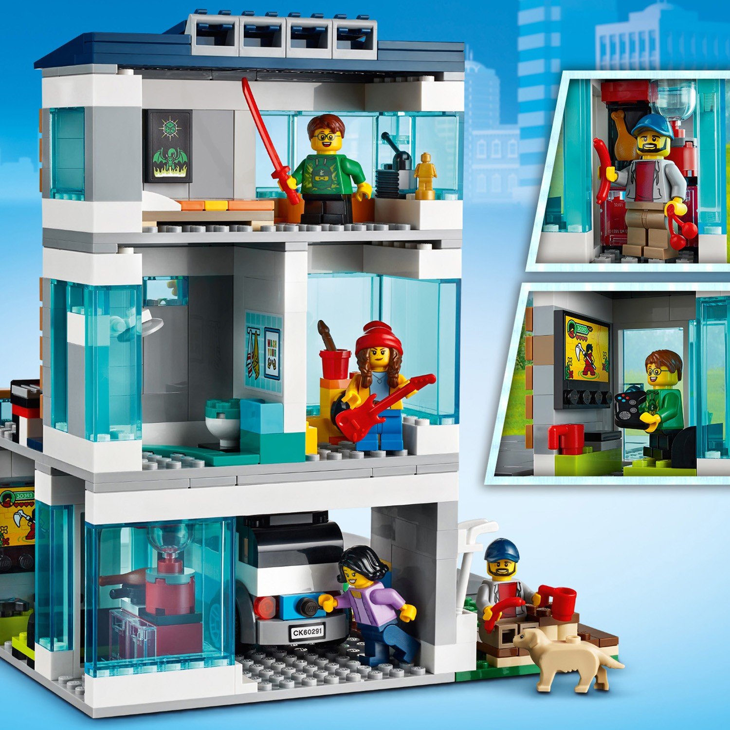 Lego City 60291 Современный дом для семьи