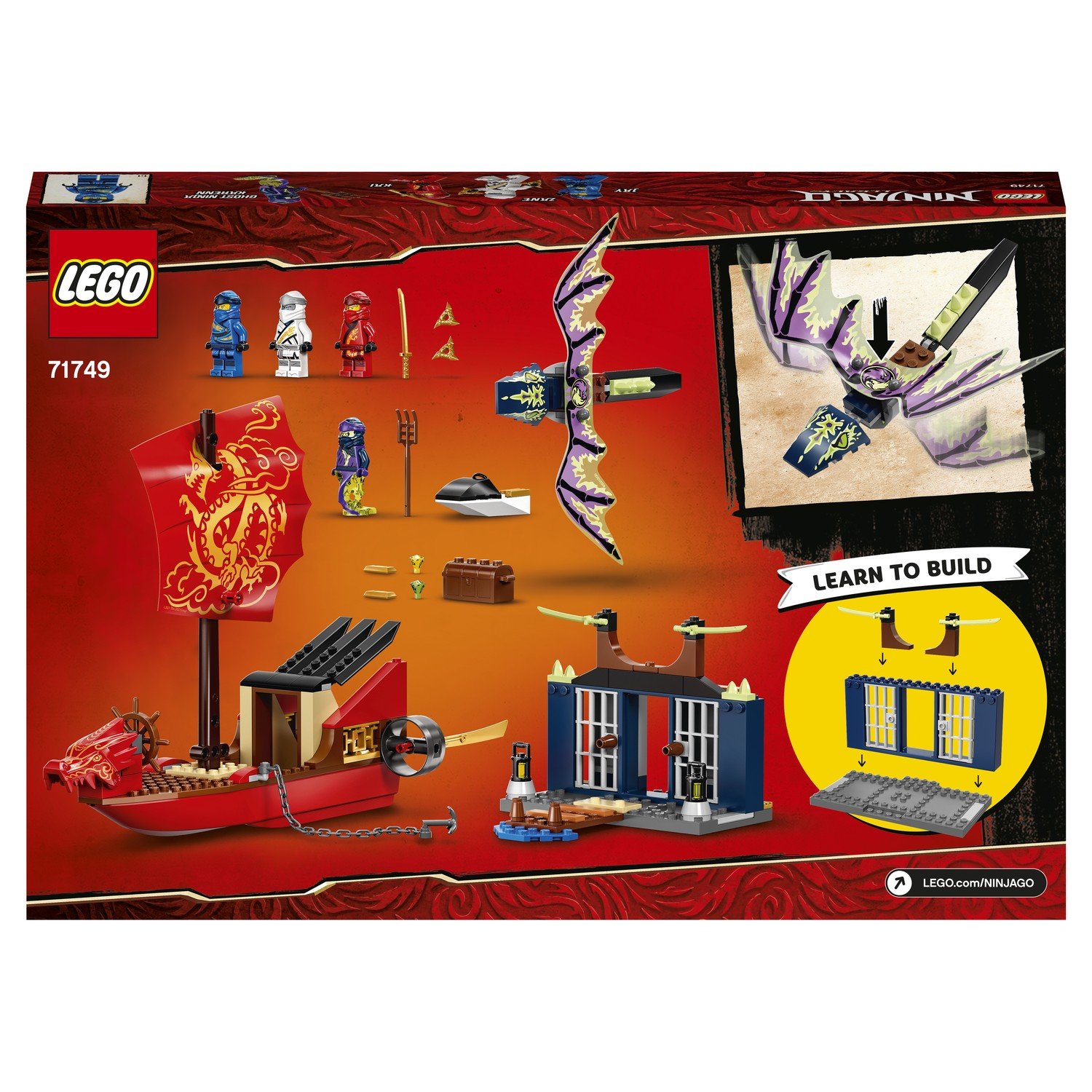Lego Ninjago 71749 «Дар Судьбы» Решающая битва