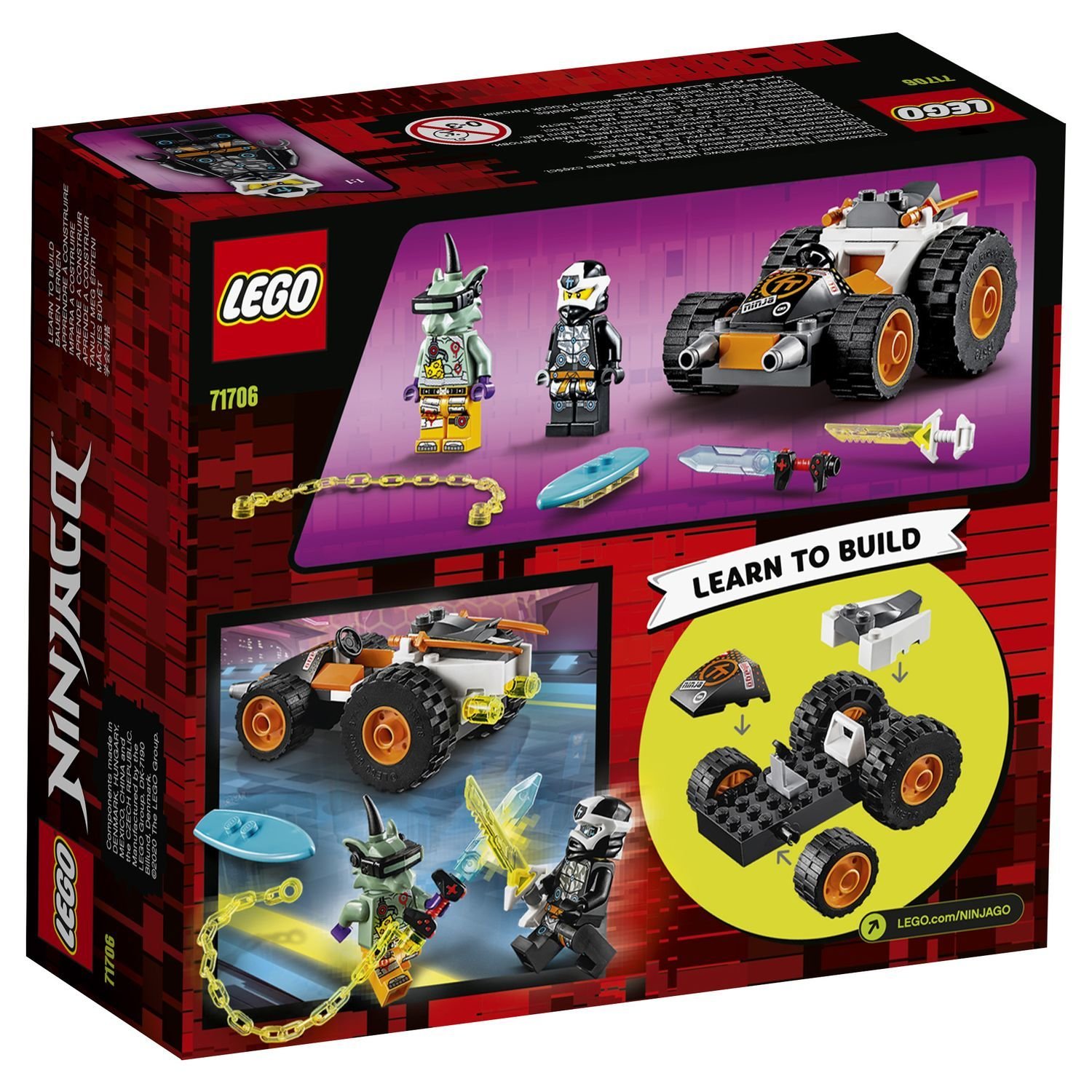 Lego Ninjago 71706 Скоростной автомобиль Коула