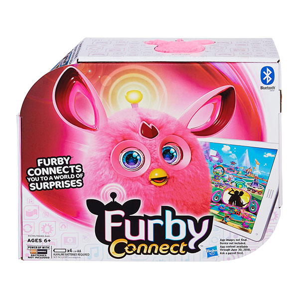 Furby Hasbro B6083/B6086 Ферби Коннект ярко-розовый