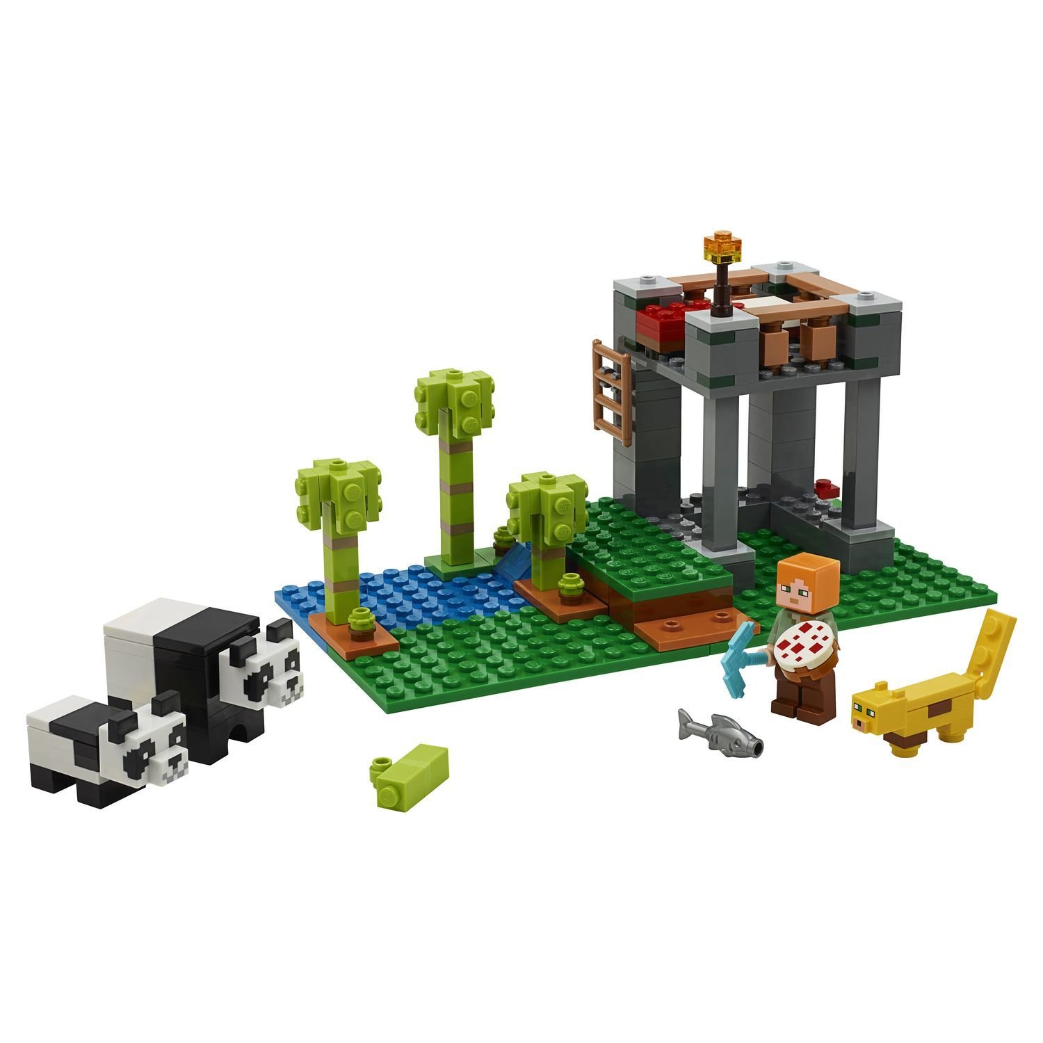 Lego Minecraft 21158 Питомник панд