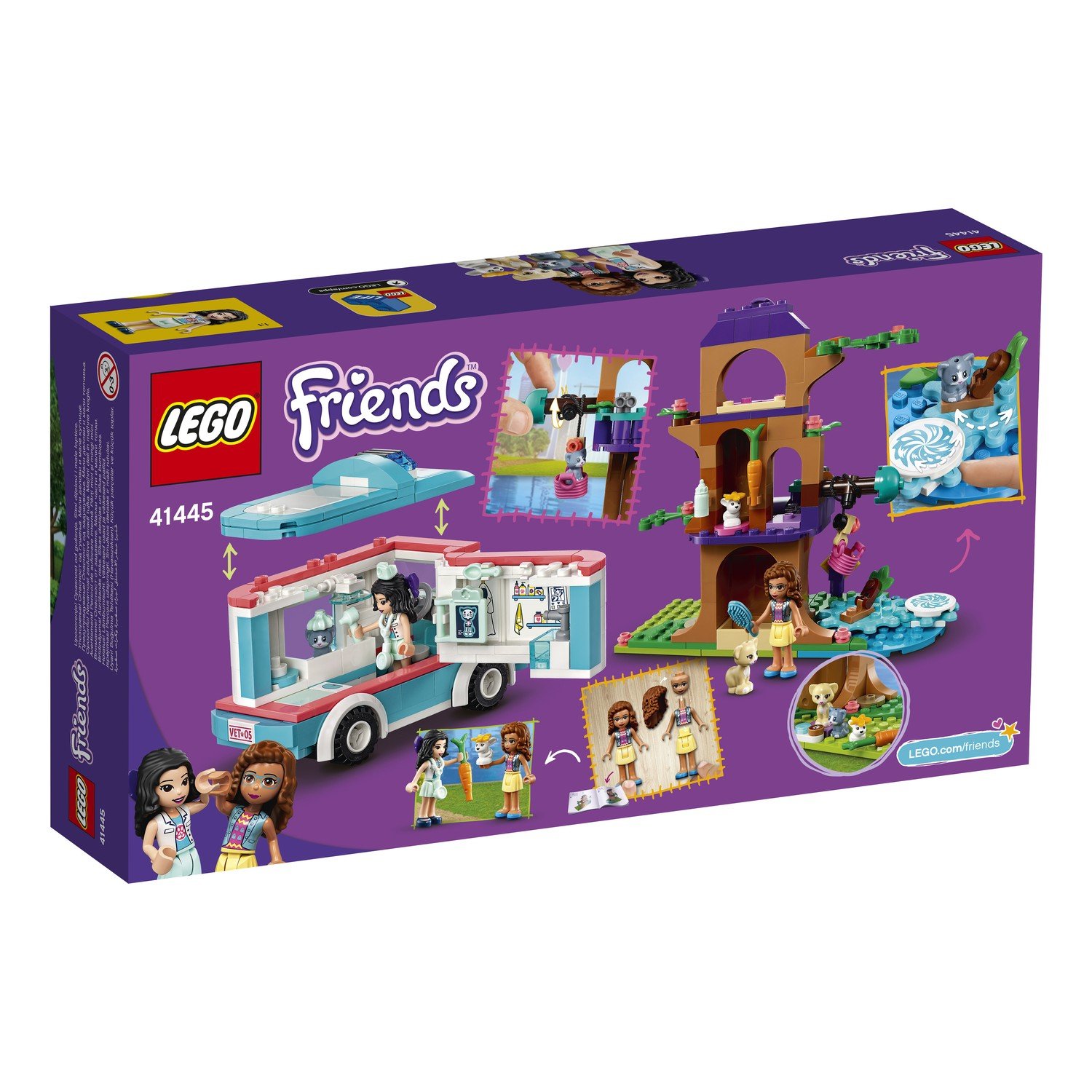 Lego Friends 41445 Машина скорой ветеринарной помощи