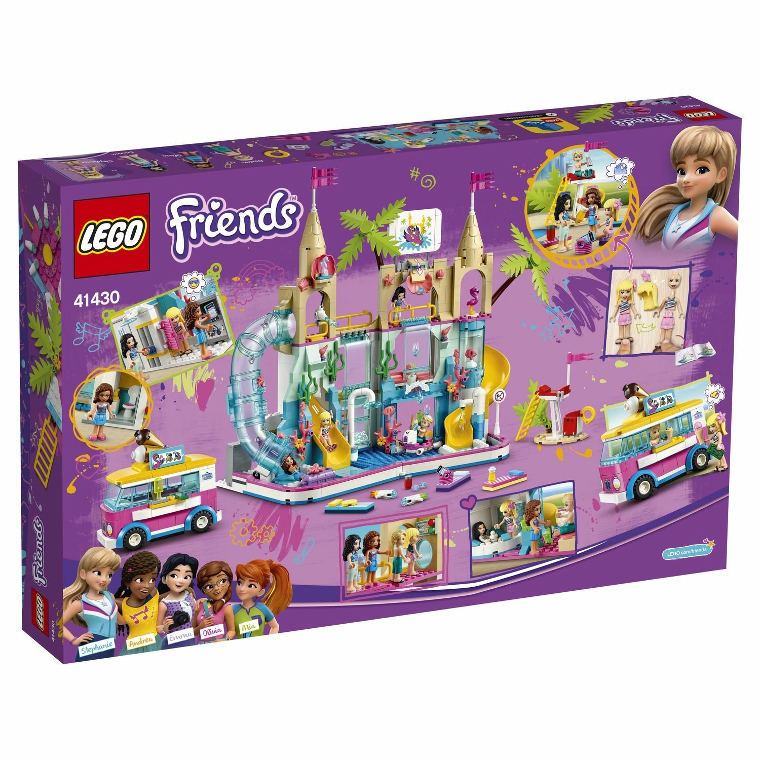 Lego Friends 41430 Летний аквапарк