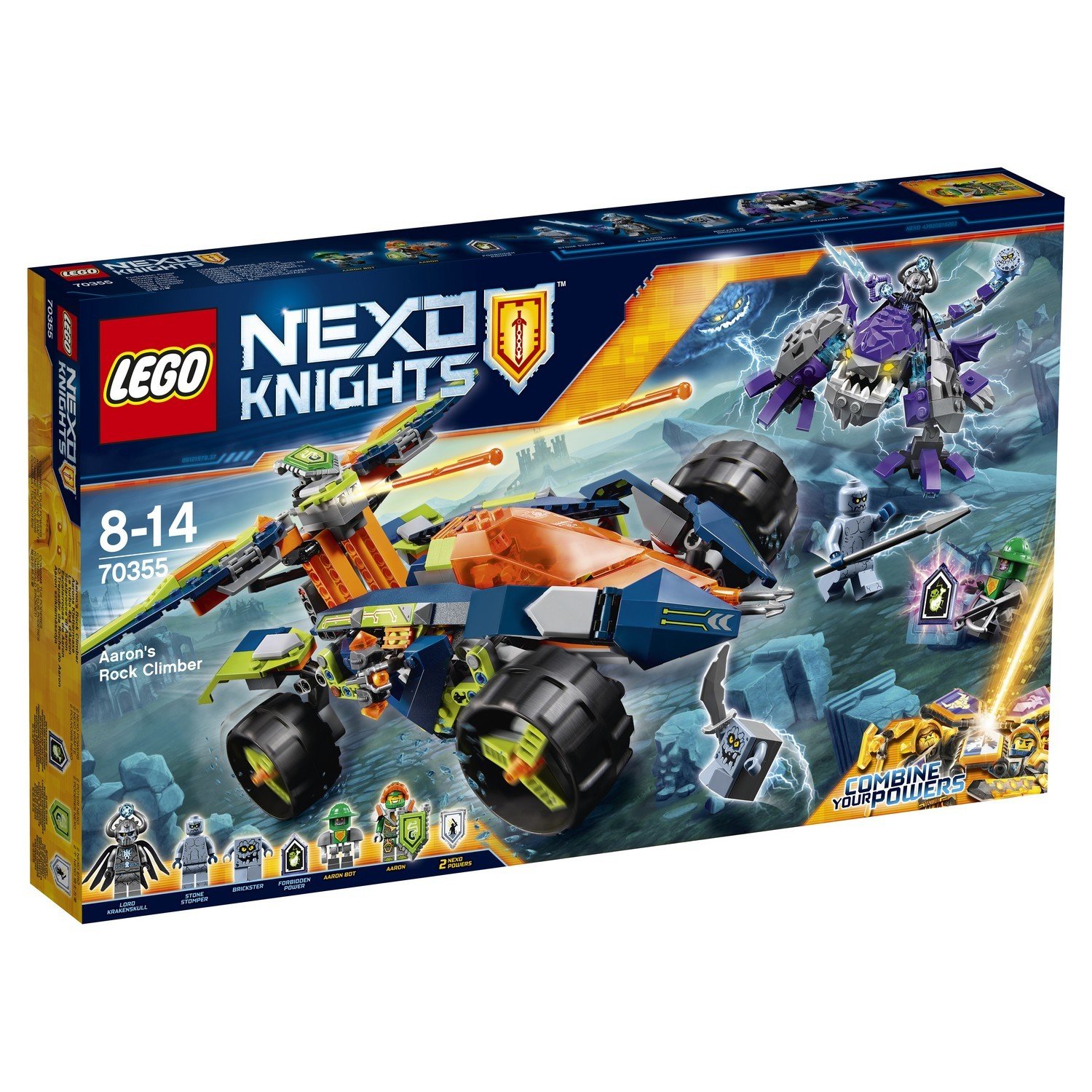 Lego Nexo Knights 70355 Вездеход Аарона 4x4