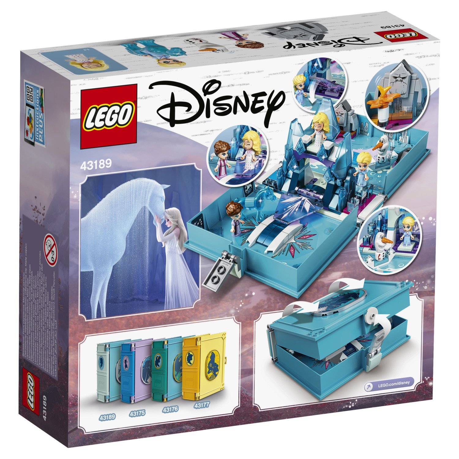 Lego Disney Princess 43189 Книга сказочных приключений Эльзы и Нока