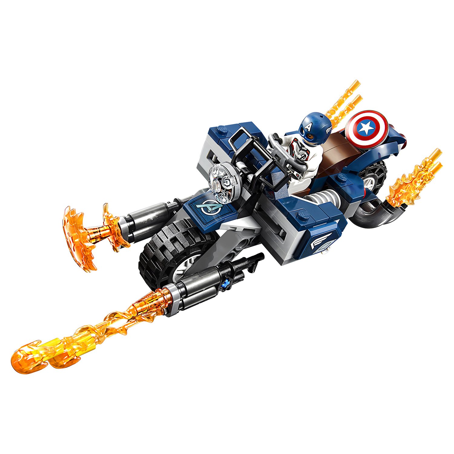 Lego Super Heroes 76123 Капитан Америка Атака Аутрайдеров