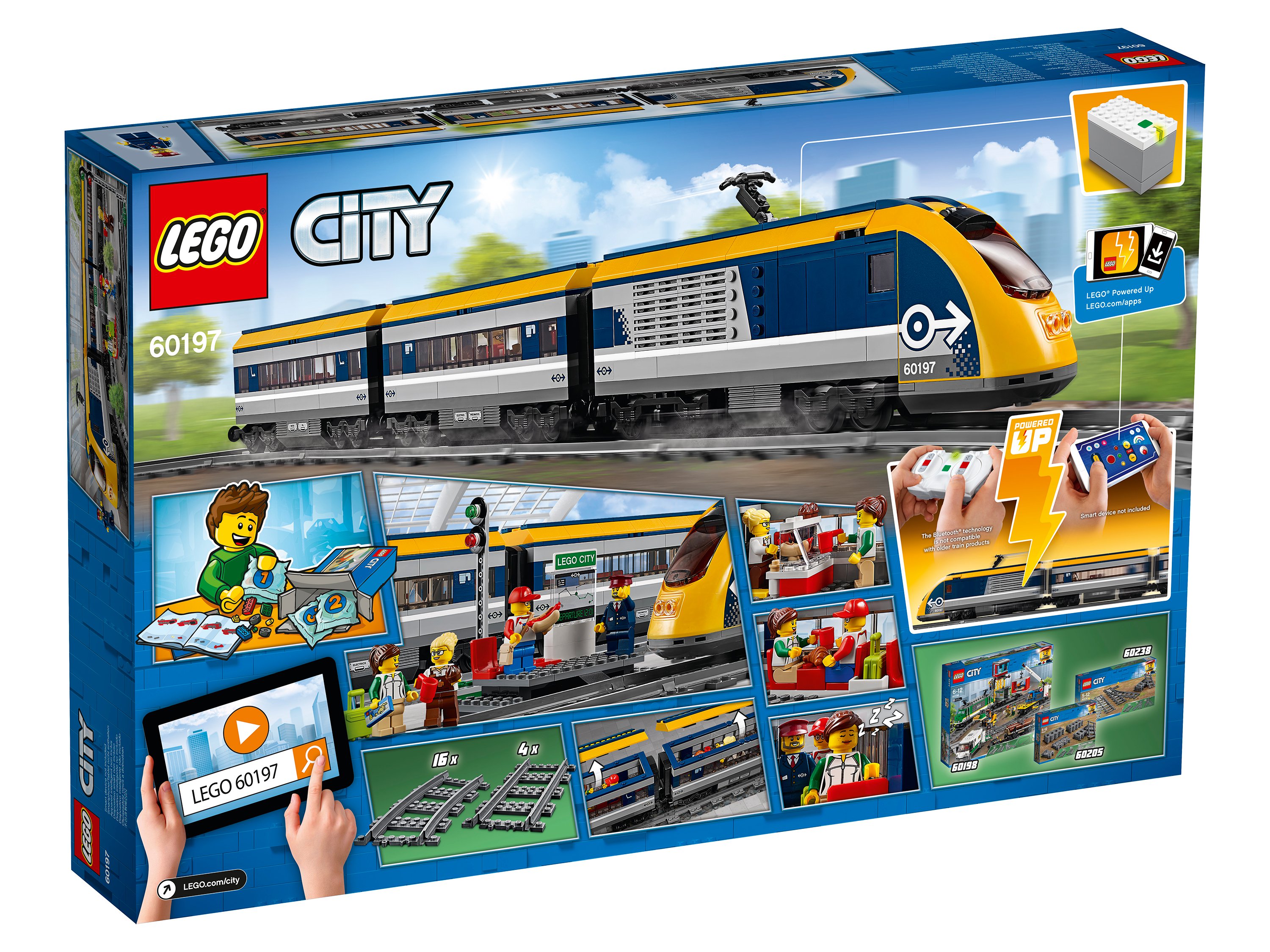 Lego City 60197 Пассажирский поезд