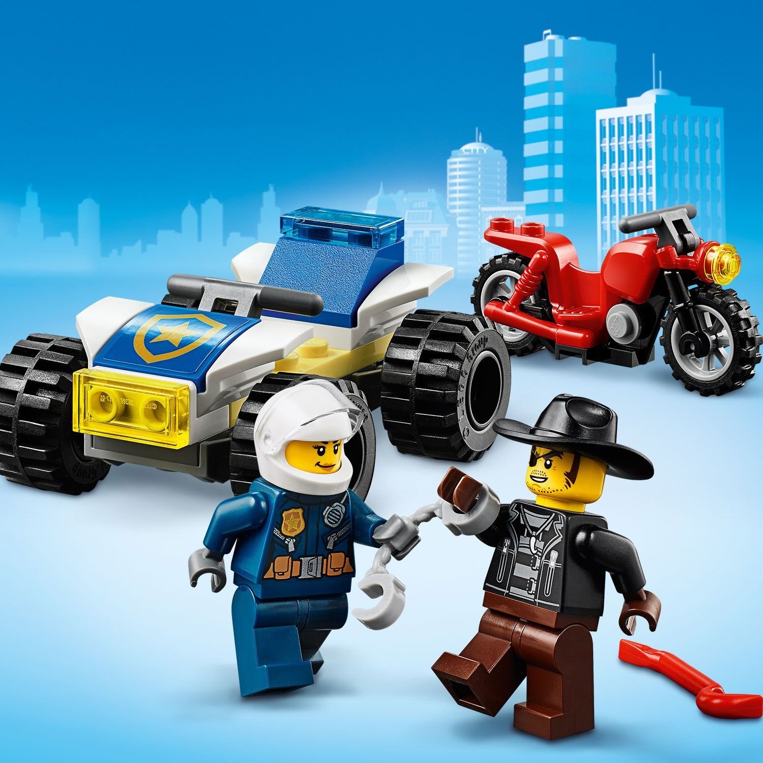 Lego City 60243 Погоня на полицейском вертолёте