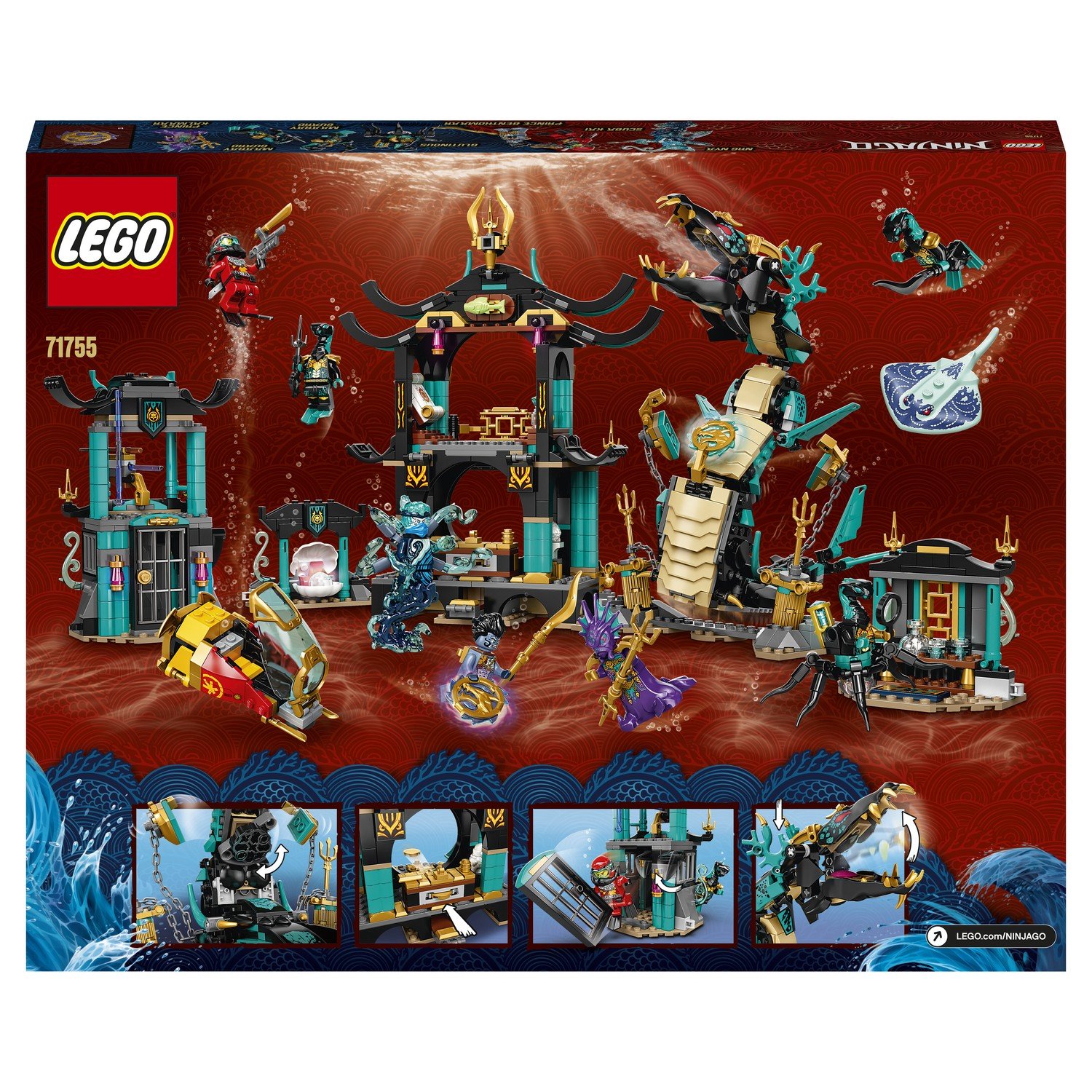 Lego Ninjago 71755 Храм Бескрайнего моря