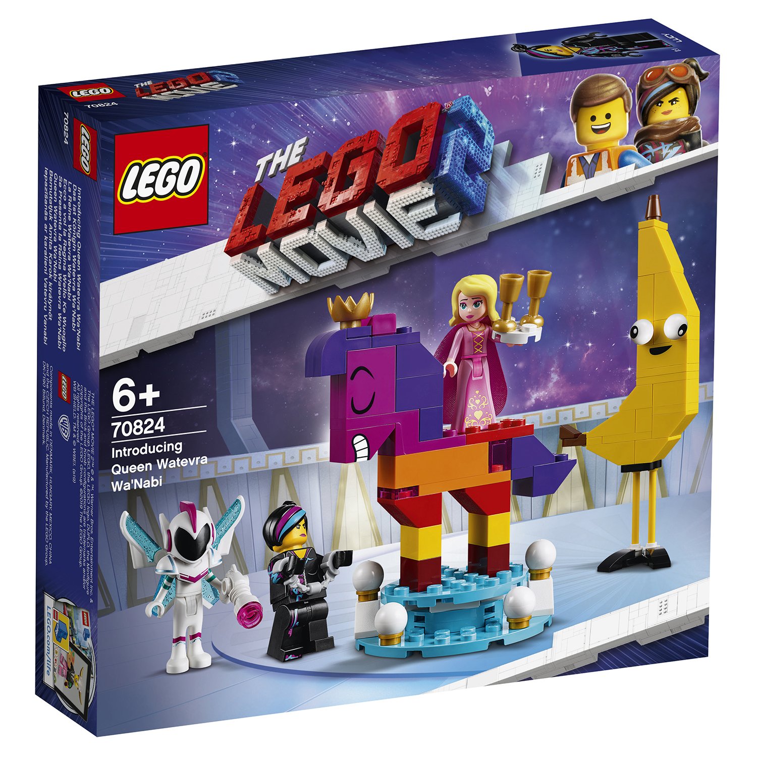 Lego Movie 70824 Познакомьтесь с королевой Многоликой Прекрасной