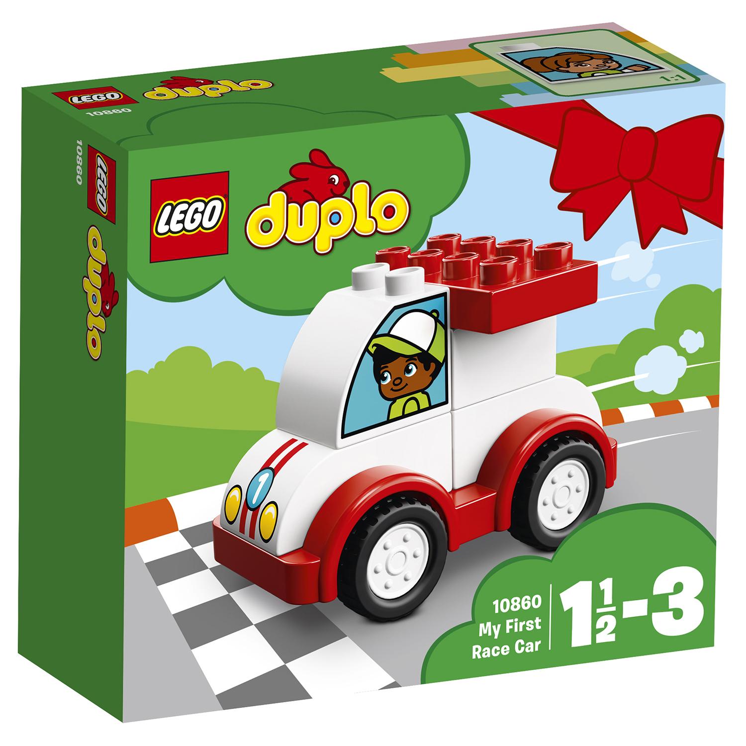 Lego Duplo 10860 Мой первый гоночный автомобиль