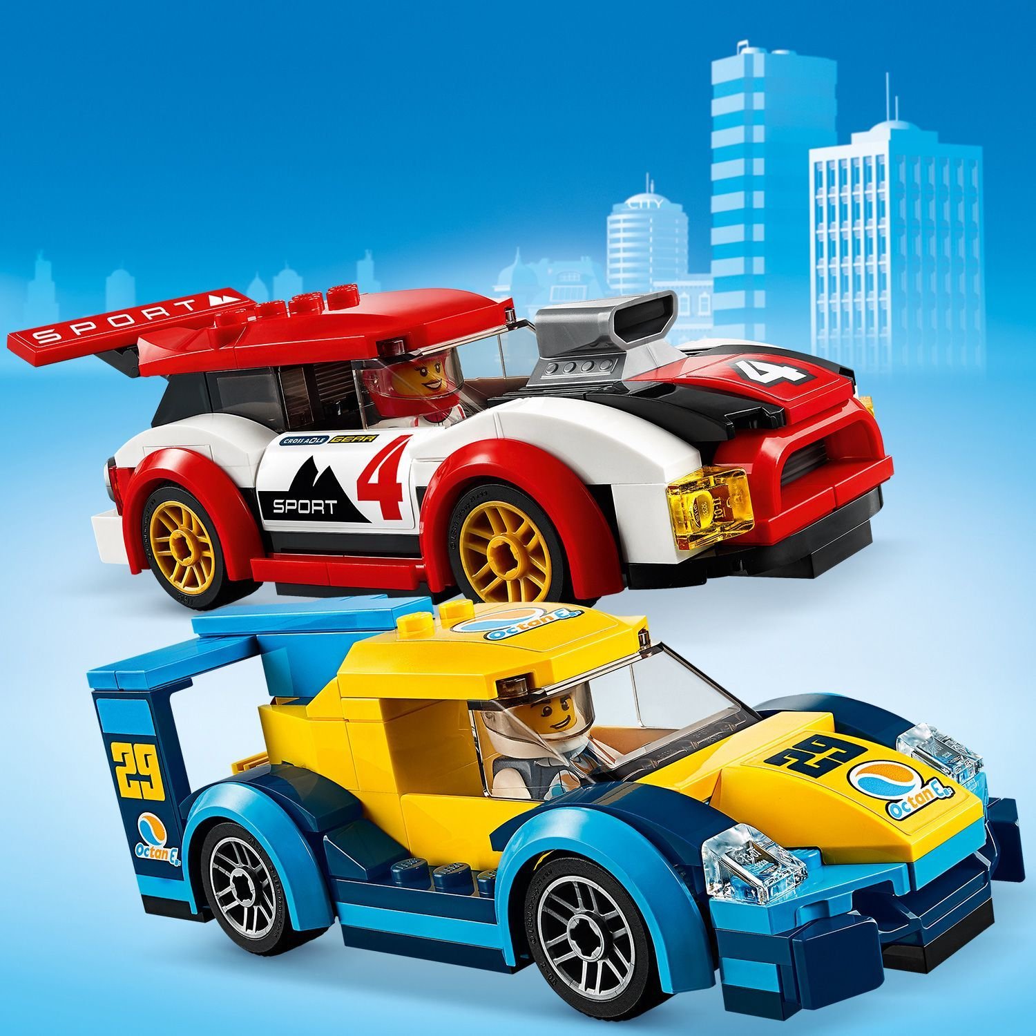 Lego City 60256 Гоночные автомобили