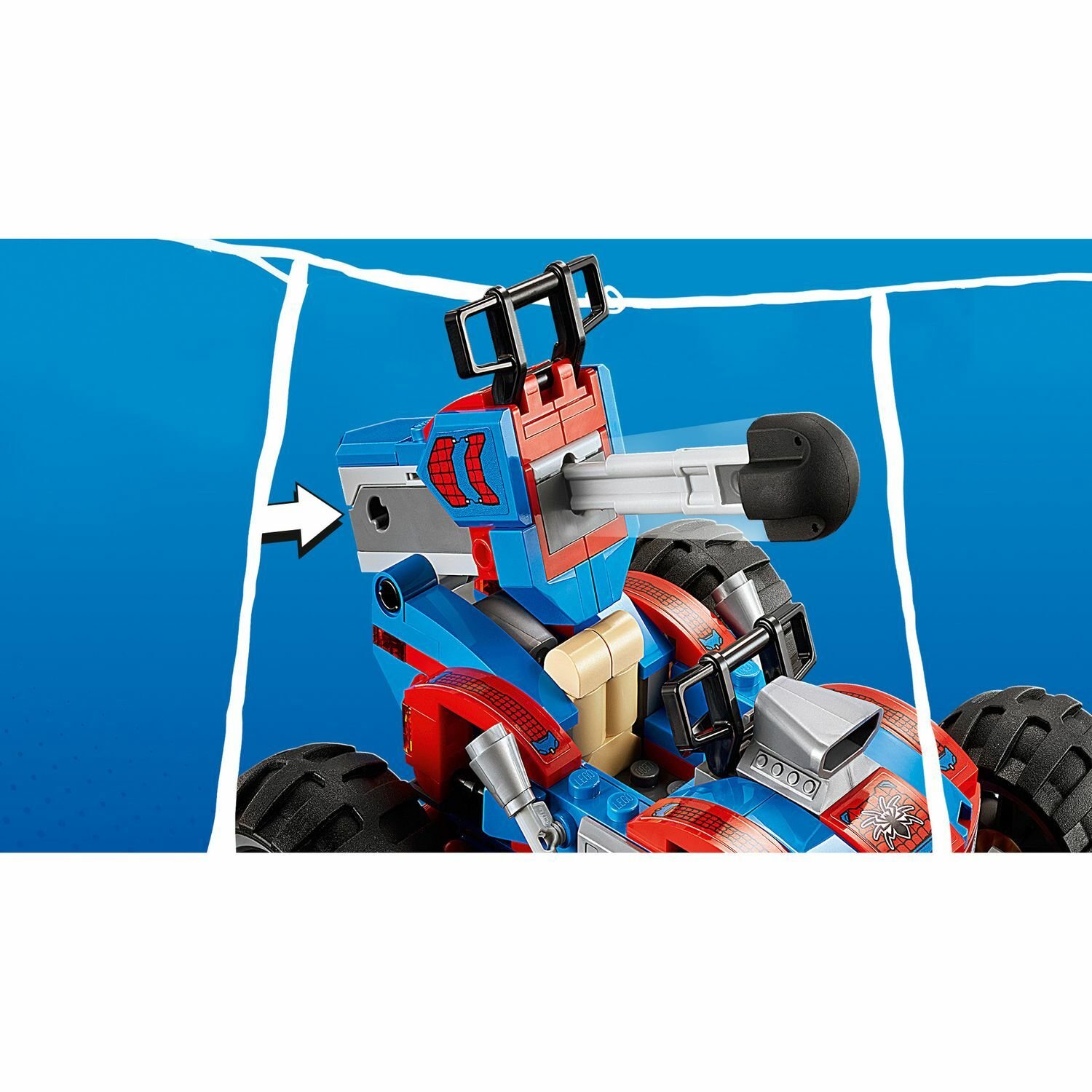 Lego Super Heroes 76151 Человек-Паук: Засада на веномозавра