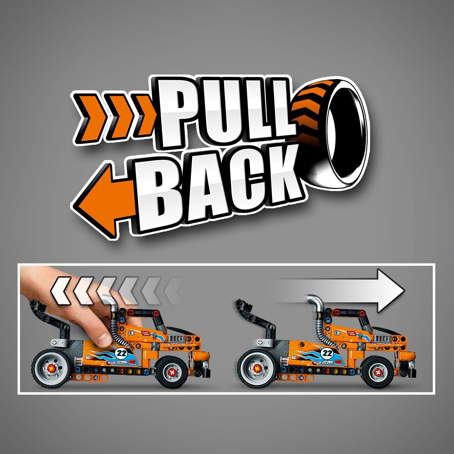 Lego Technic 42104 Гоночный грузовик