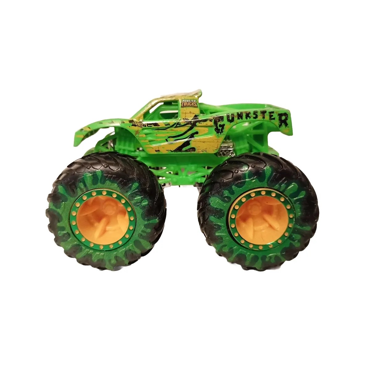 Машинка Hot Wheels HNW22 Monster Trucks Gunkster 2023