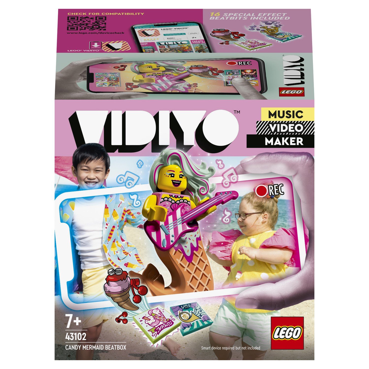 Lego Vidiyo 43102 Битбокс Карамельной Русалки