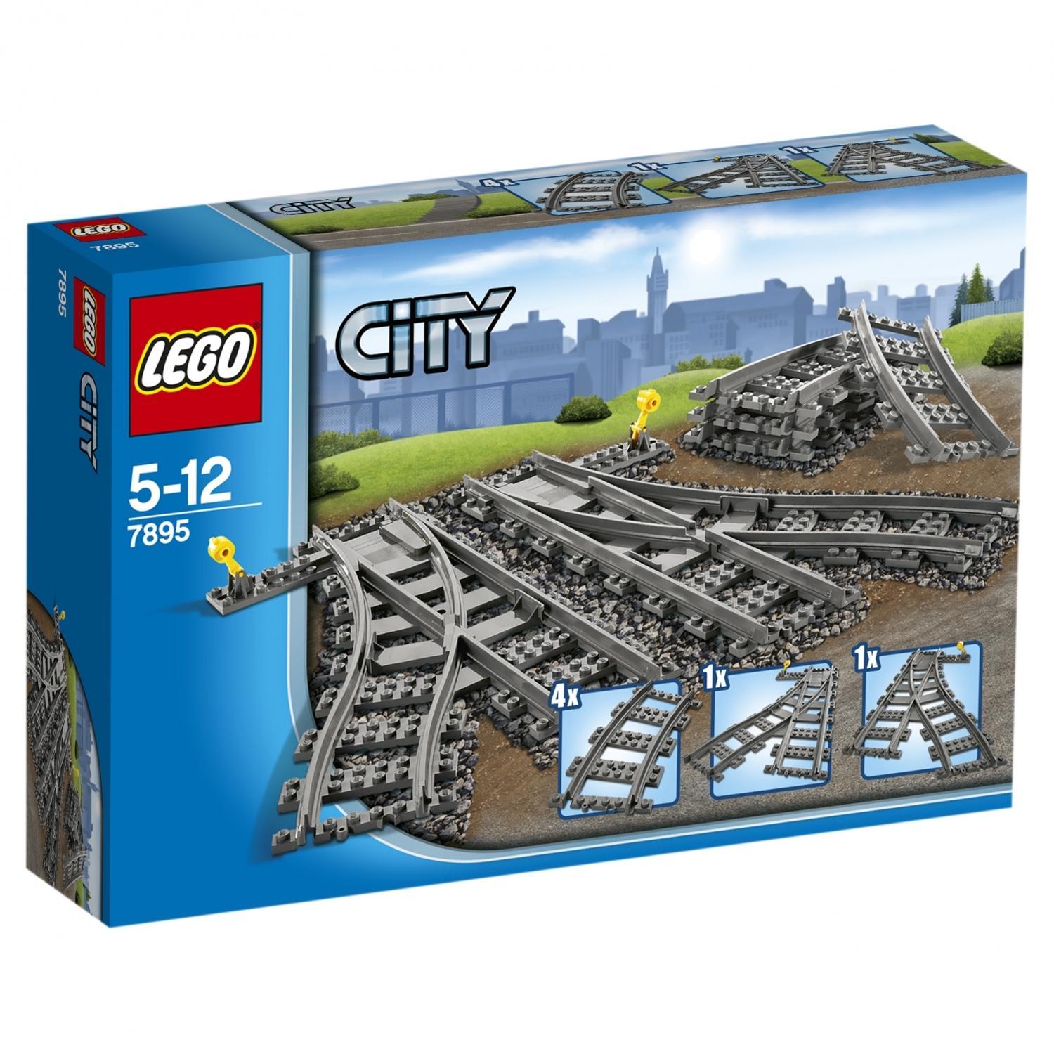 Lego City 7895 Железнодорожные стрелки