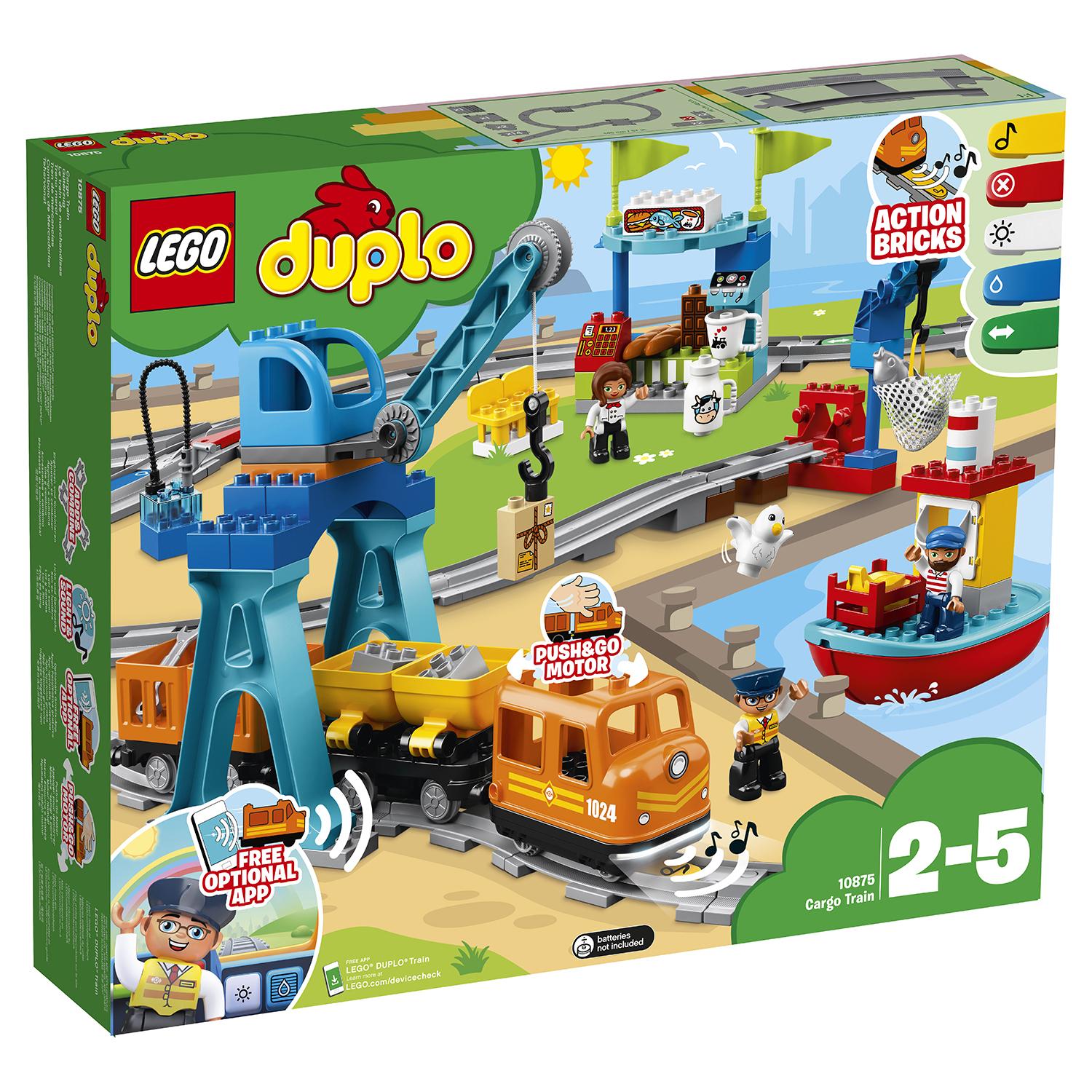 Lego Duplo 10875 Грузовой поезд