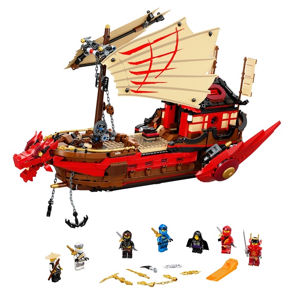 Lego Ninjago 71705 Летающий корабль Мастера Ву