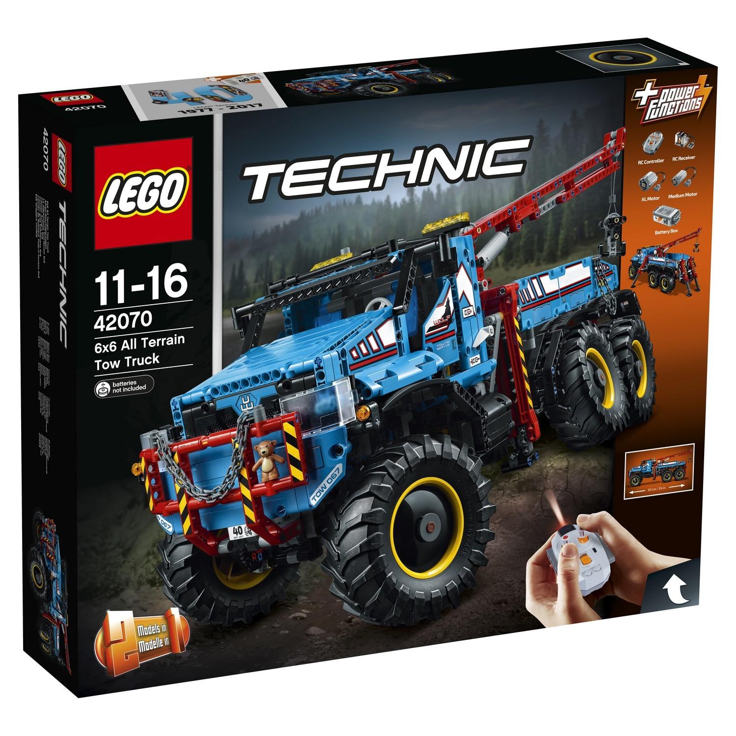 Lego Technic 42070 Аварийный внедорожник 6х6