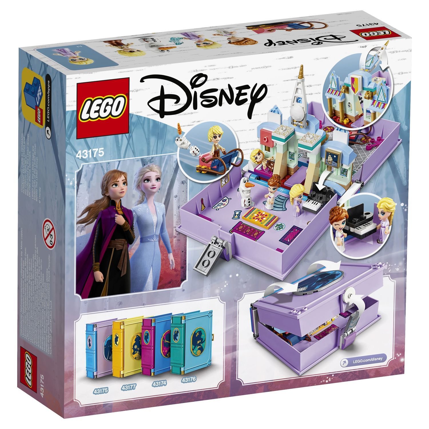 Lego Disney Princess 43175 Книга приключений Анны и Эльзы
