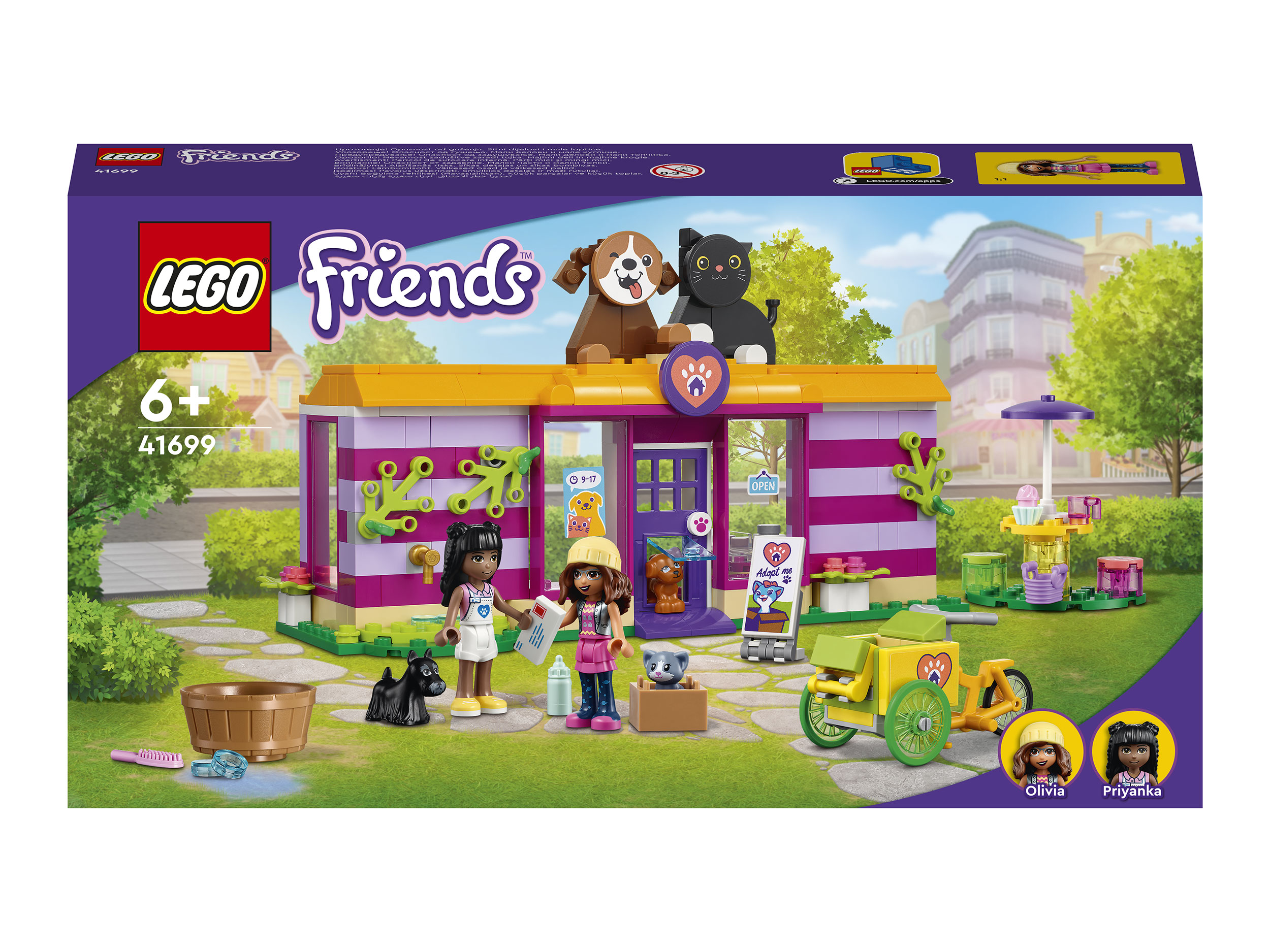 Lego Friends 41699 Кафе-приют для животных